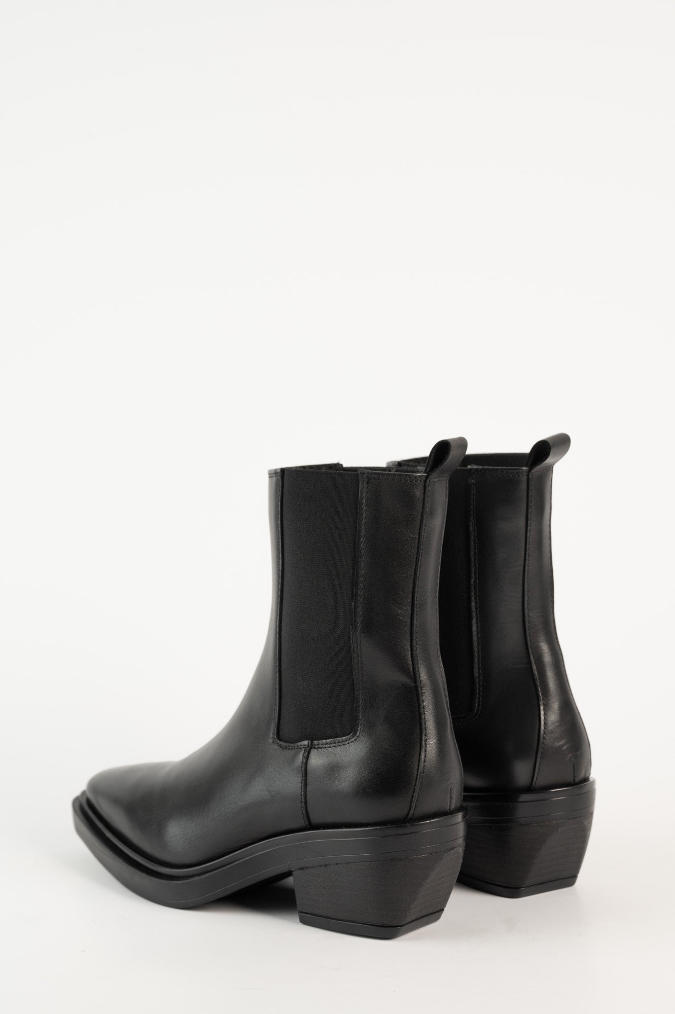 Cuban Boot Arcana | Black Calf Leather
