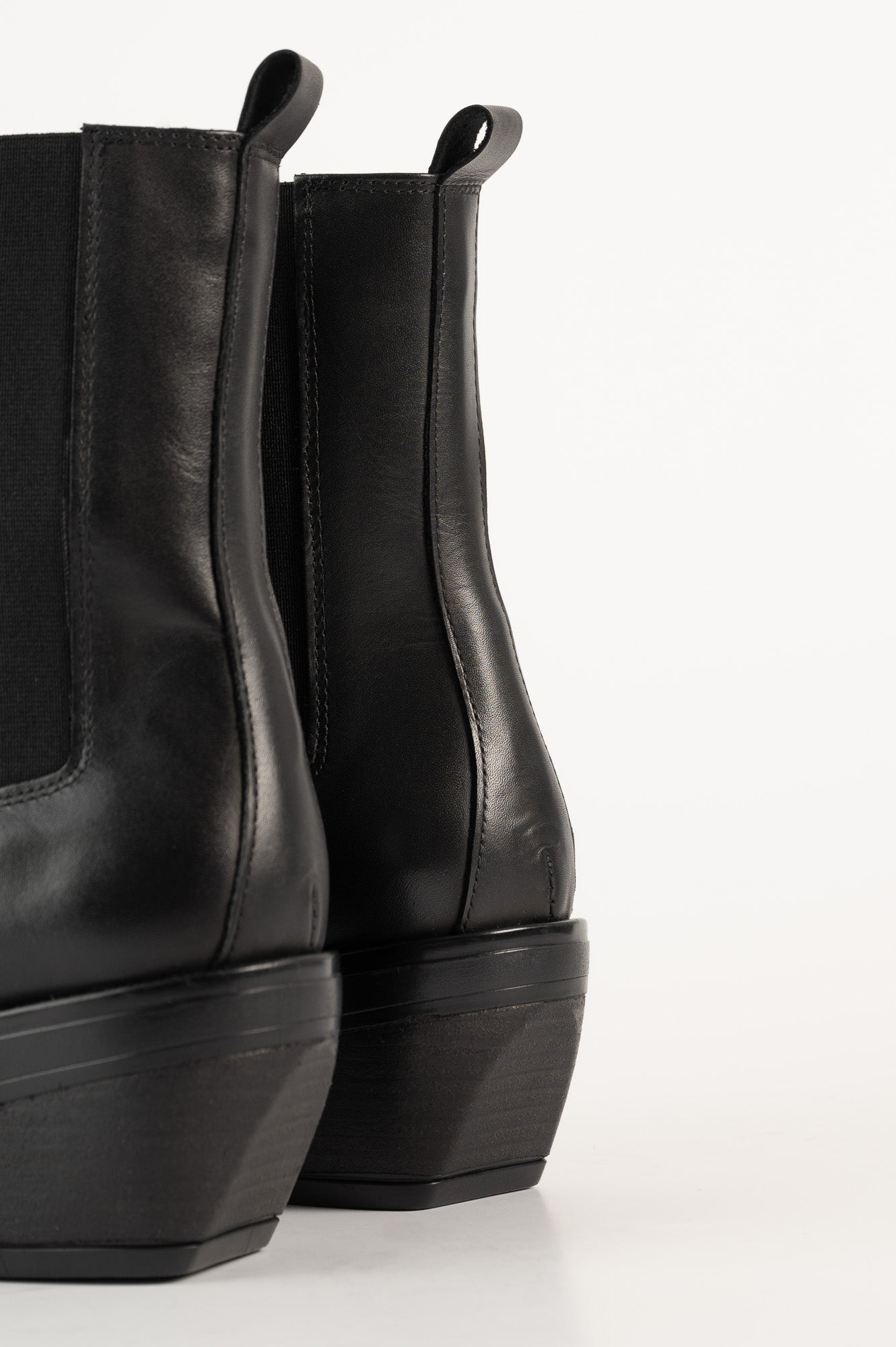 Cuban Boot Arcana | Black Calf Leather