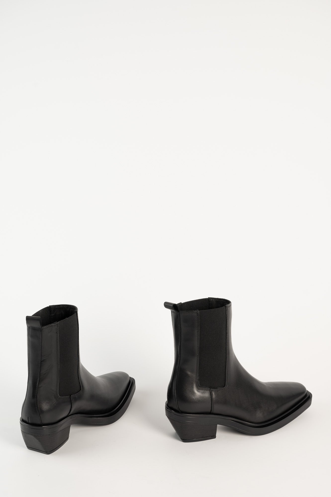 Cuban Boot Arcana | Black Calf Leather