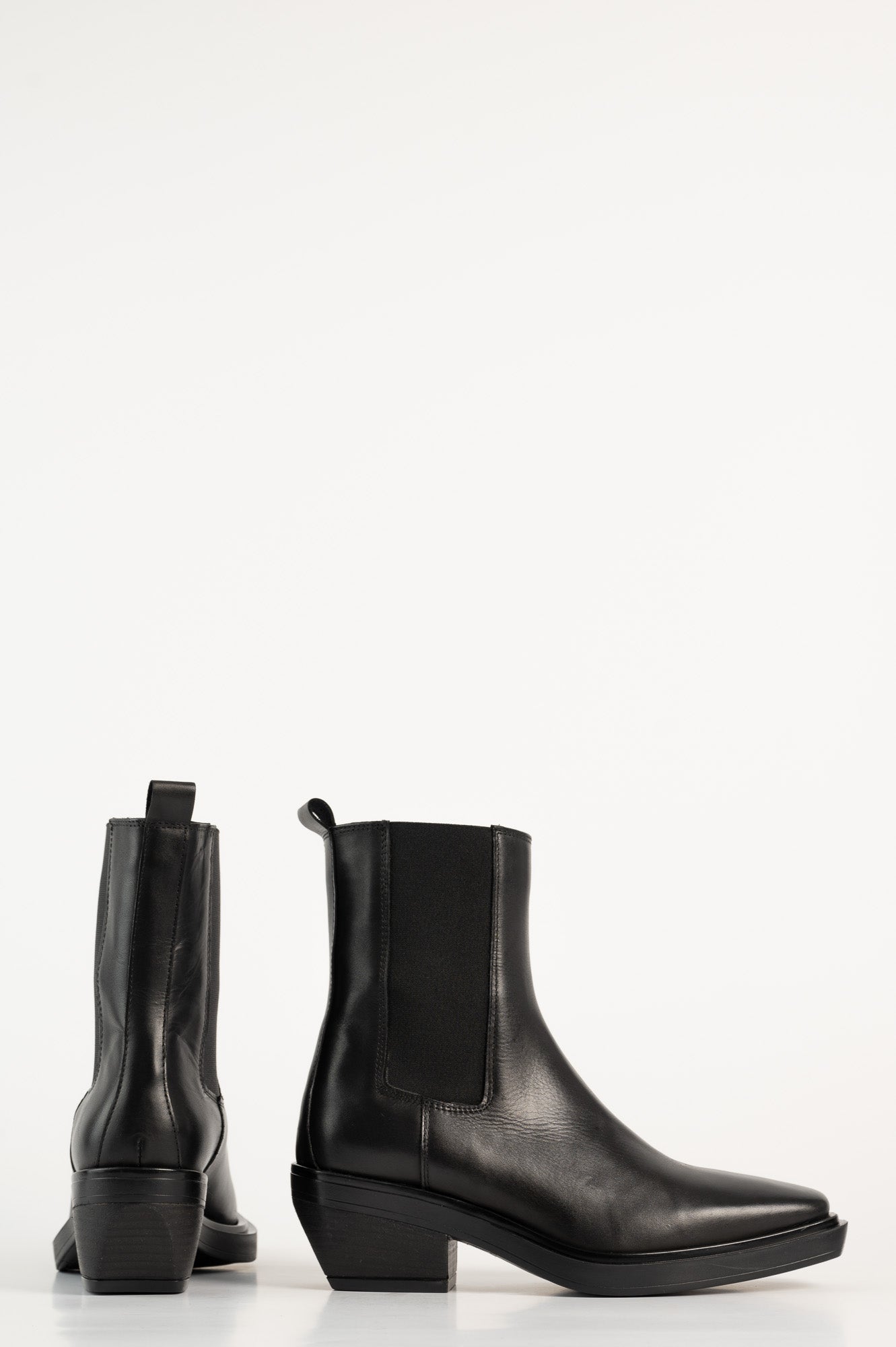 Cuban Boot Arcana | Black Calf Leather