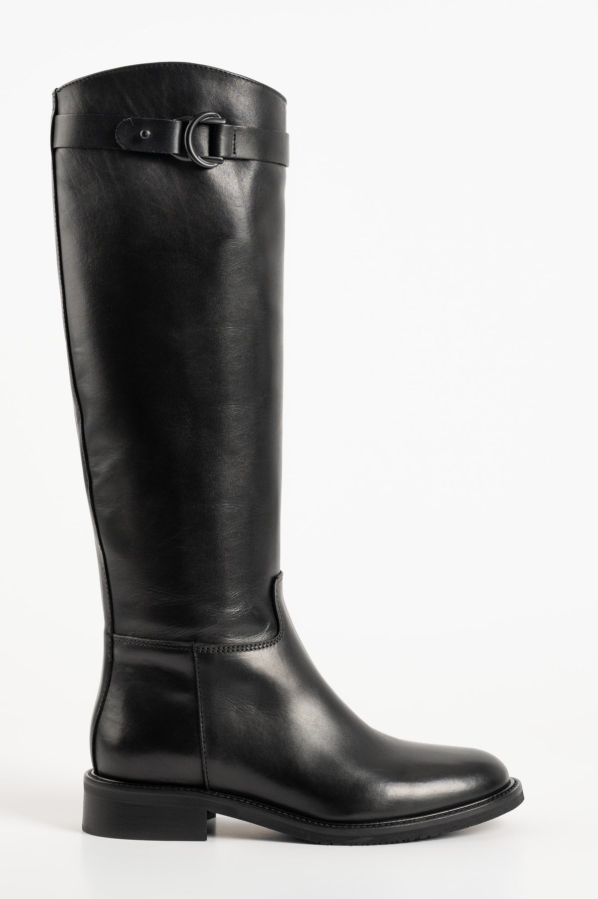 High Boot Giulia | Black Leather