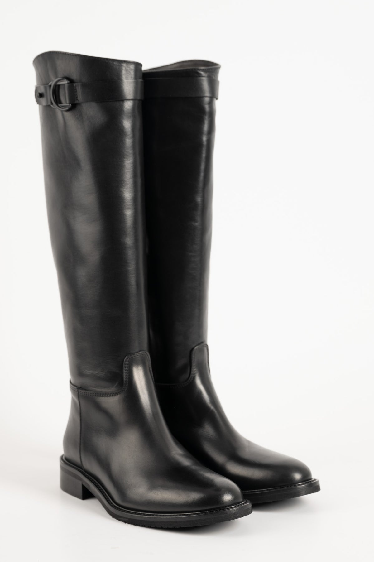 High Boot Giulia | Black Leather