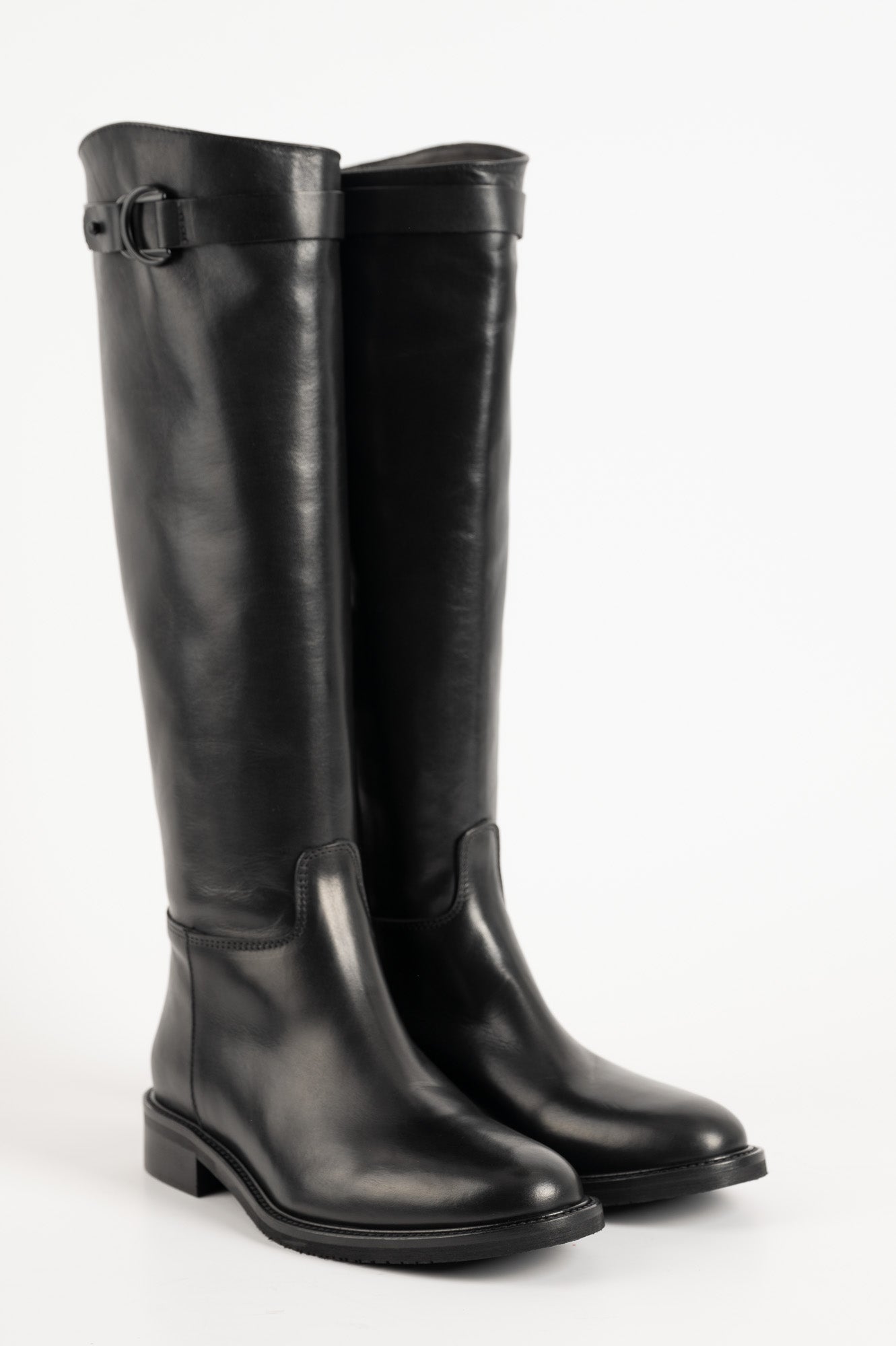 High Boot Giulia | Black Leather