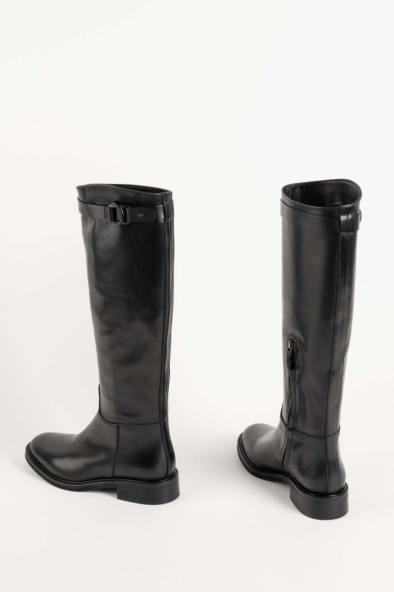 High Boot Giulia | Black Leather