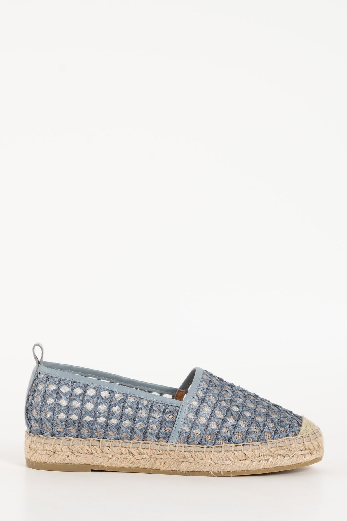 Mesh Espadrille Vitoria | Blue Fabric