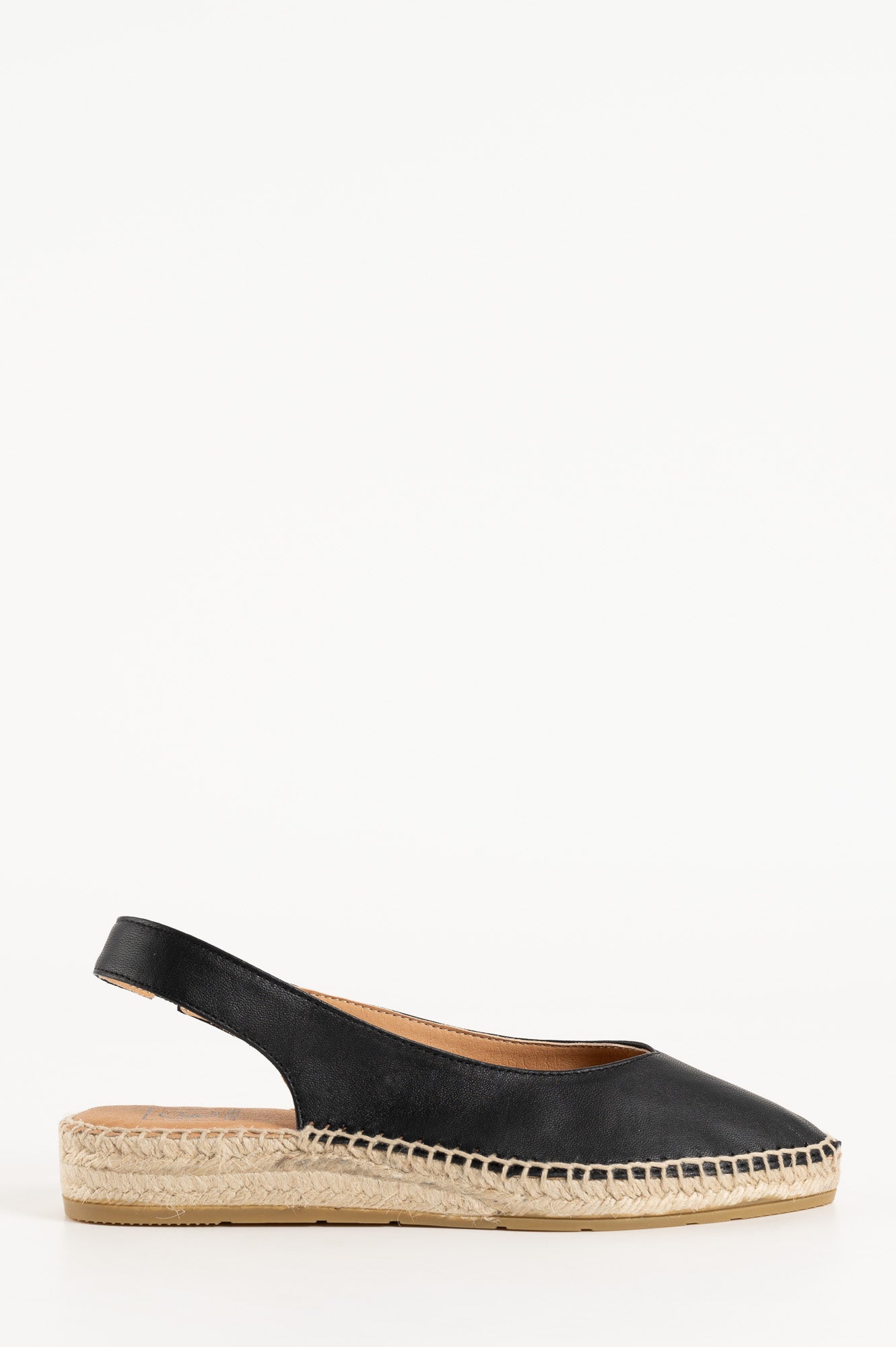 Espadrille Girona 127 | Black Nappa Leather