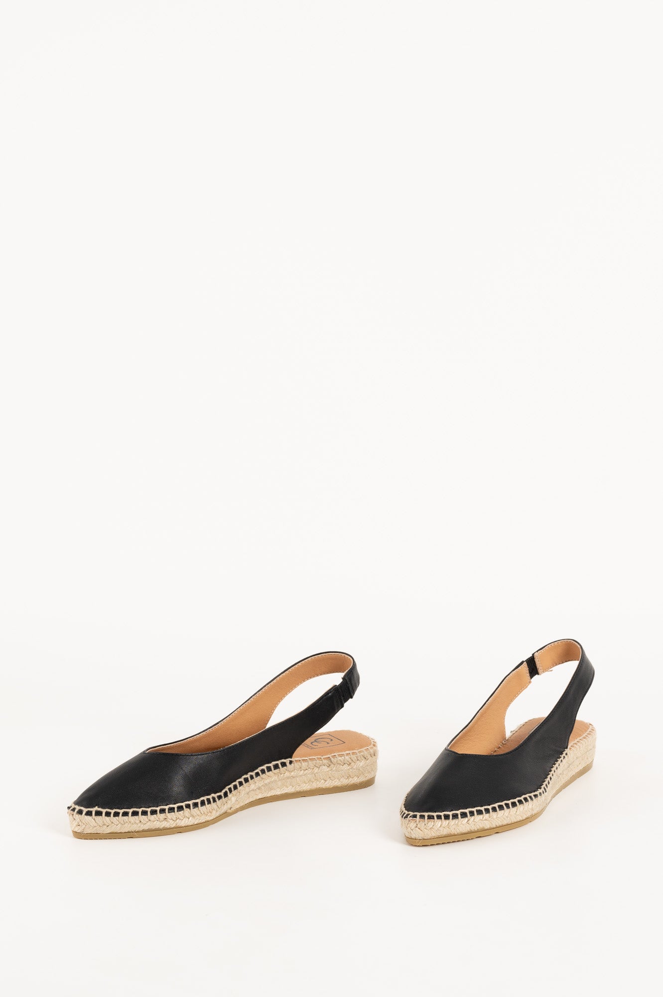 Espadrille Girona 127 | Black Nappa Leather