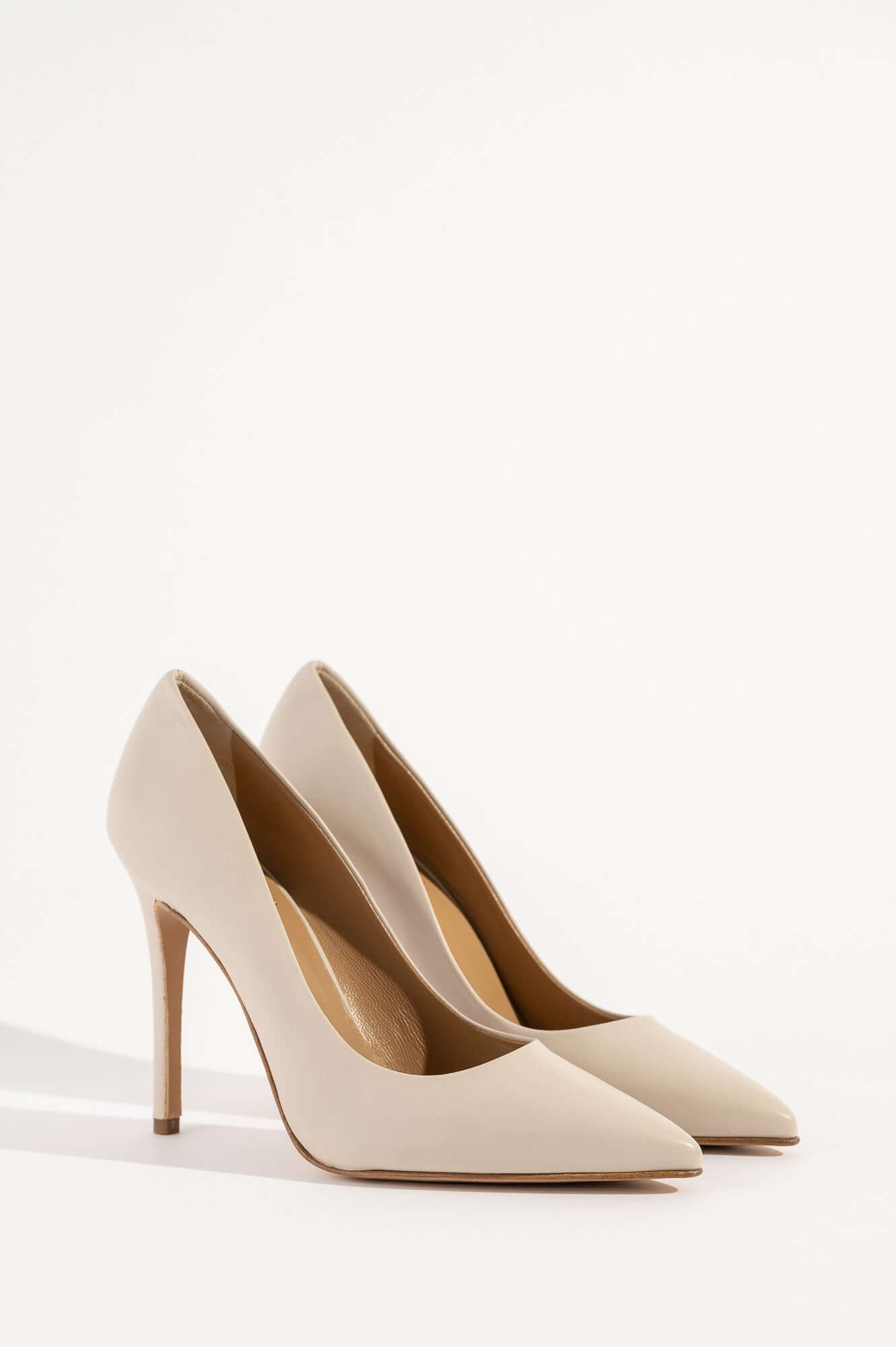 Classic Pump Stiletto 10cm | Off-White Nappa Leather