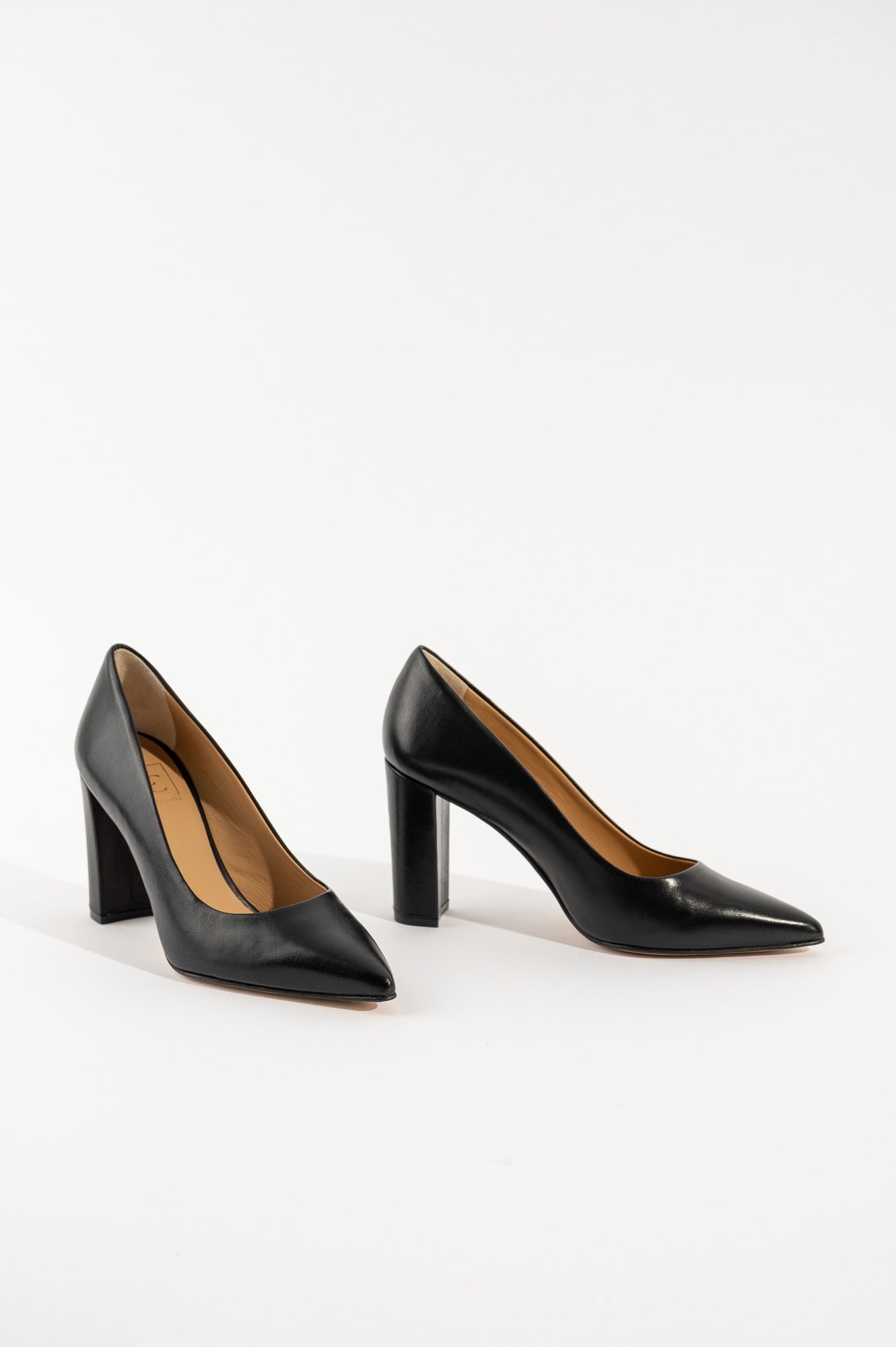 Classic Pump 120 | Black Nappa Leather 8cm