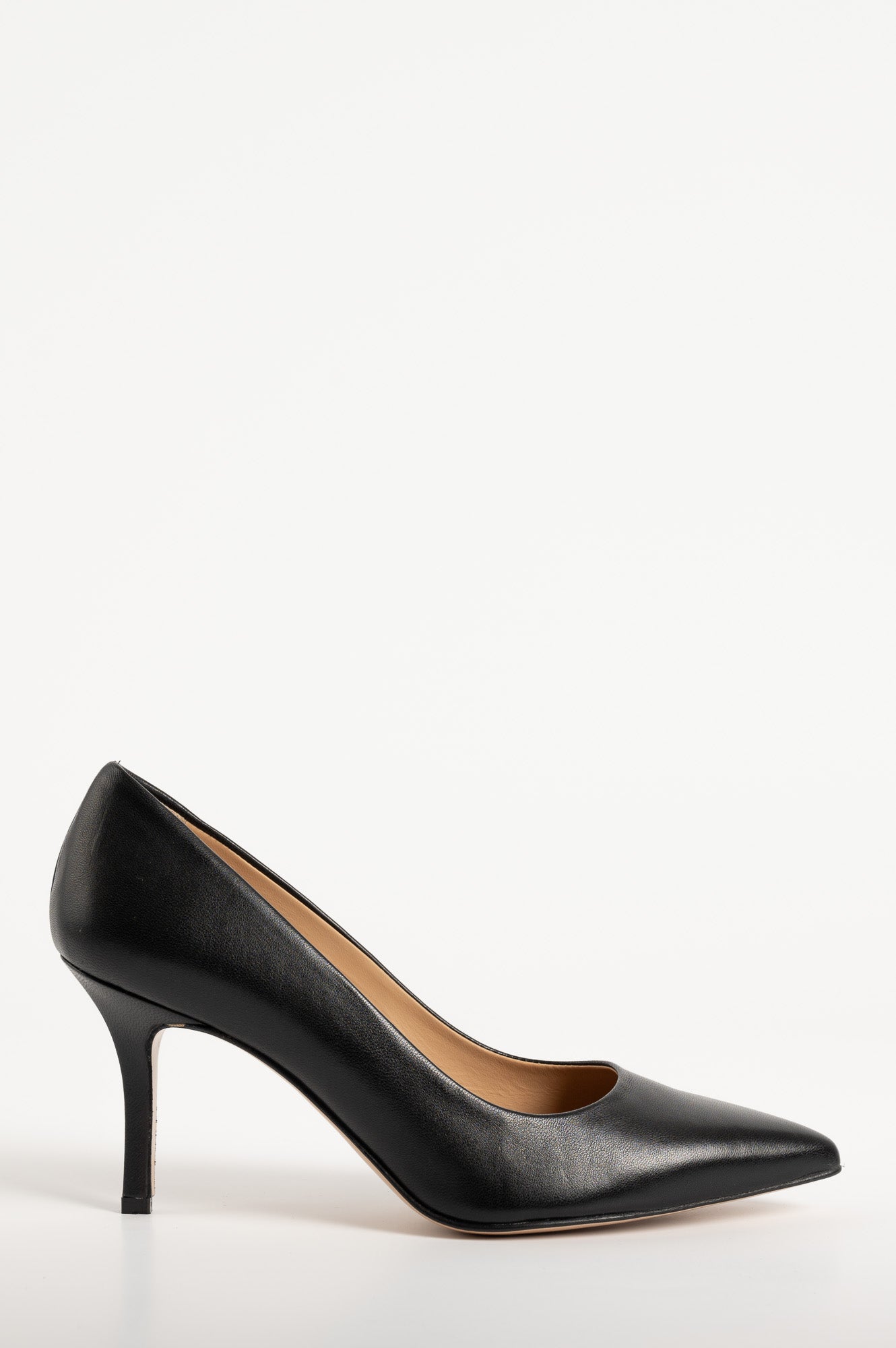 Classic Pump Stiletto 8cm | Black Nappa Leather