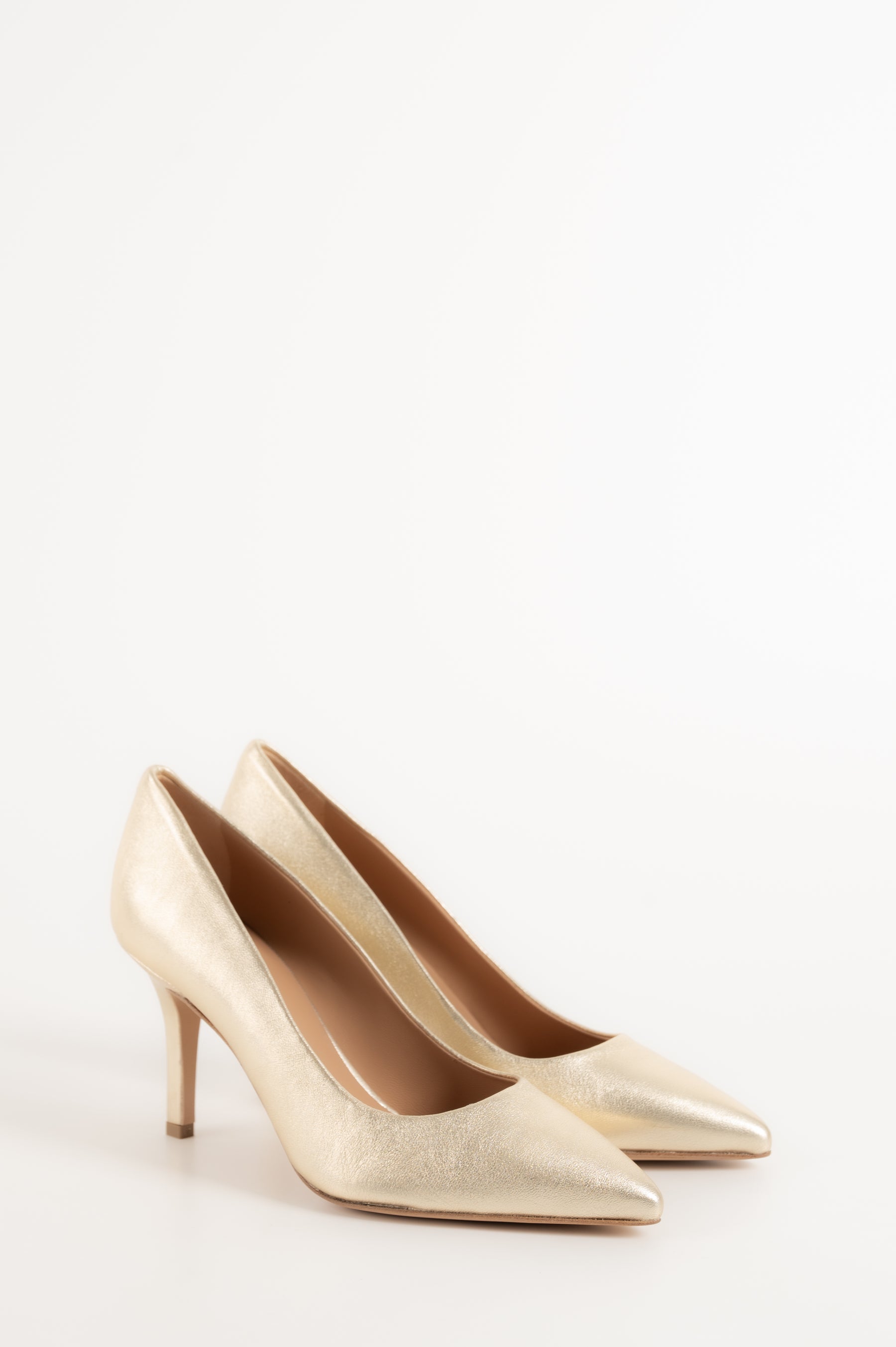 Classic Pump 8 cm | Platino Nappa Leather
