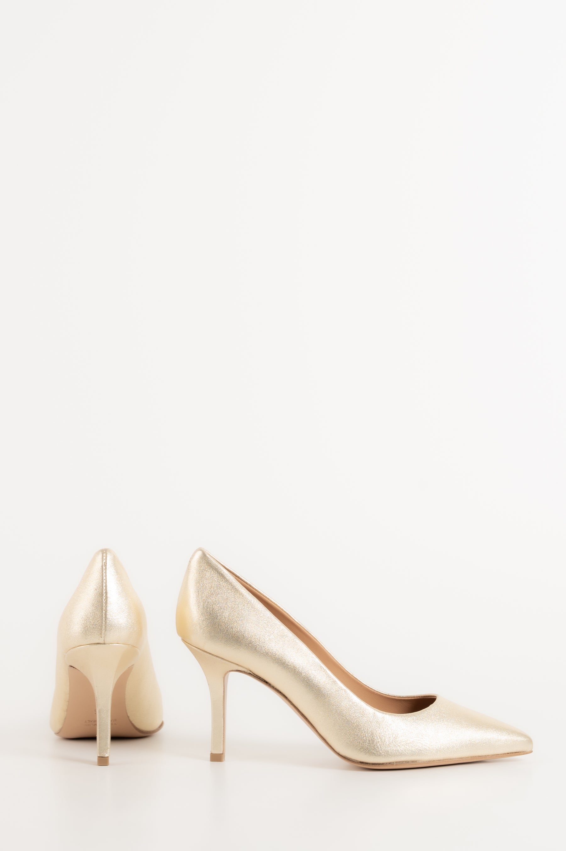Classic Pump 8 cm | Platino Nappa Leather