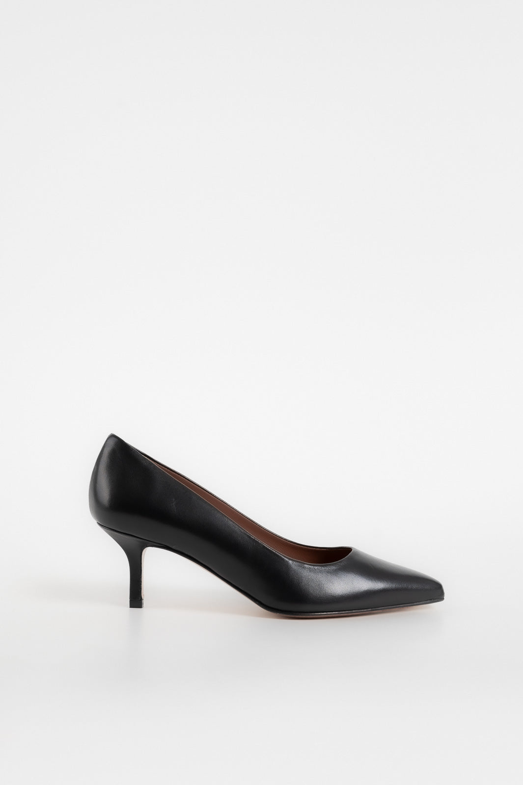 Classic Pump Stiletto 6cm | Black Nappa Leather