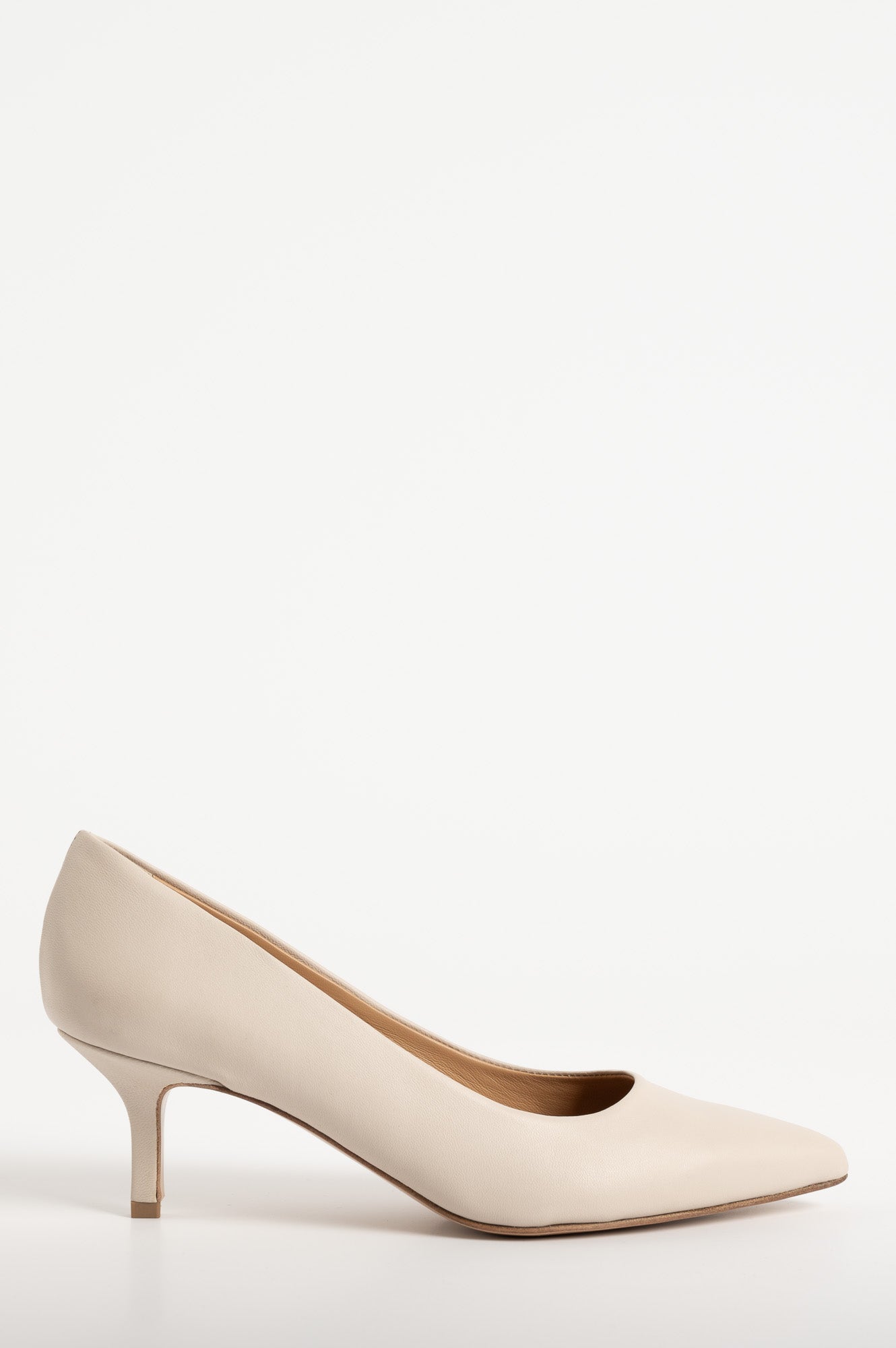 Classic Pump 126 | Off-White Nappa Leather 6cm