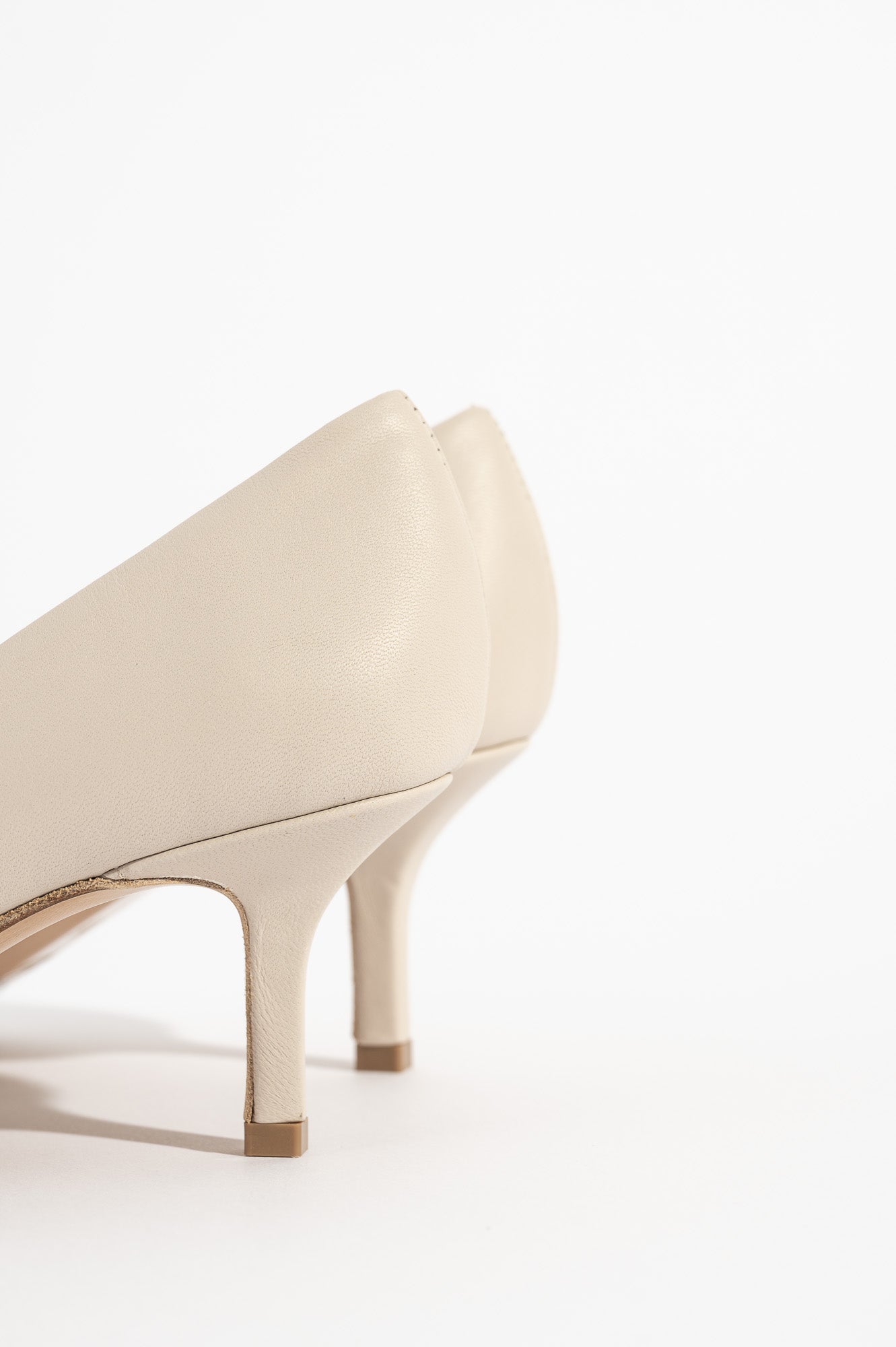 Classic Pump 126 | Off-White Nappa Leather 6cm