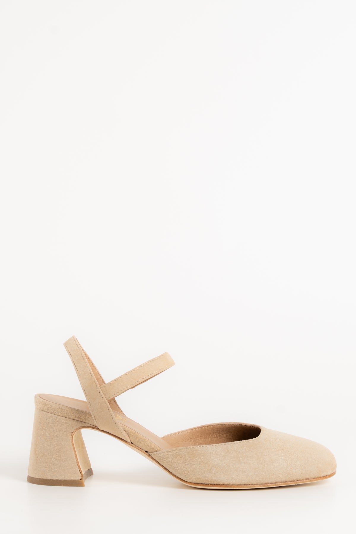 Slingback Pump Claudia | Warm Beige Suede