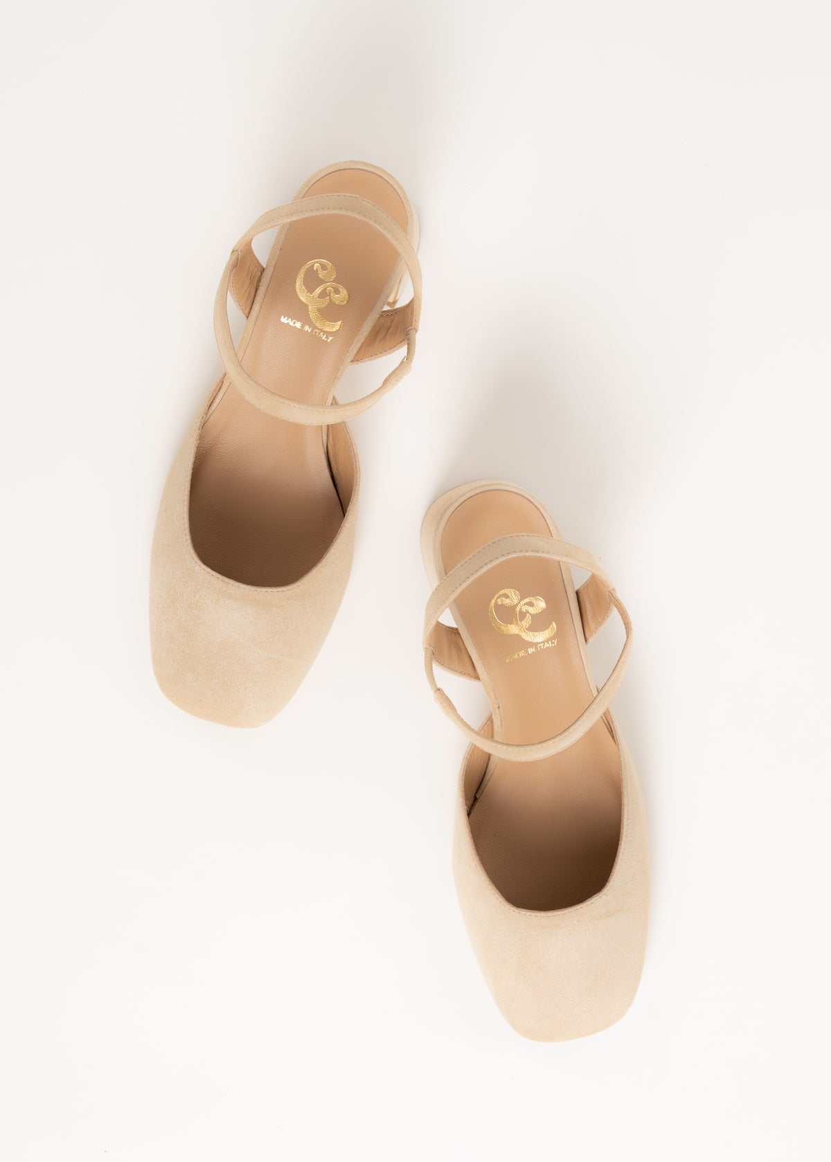 Slingback Pump Claudia | Warm Beige Suede