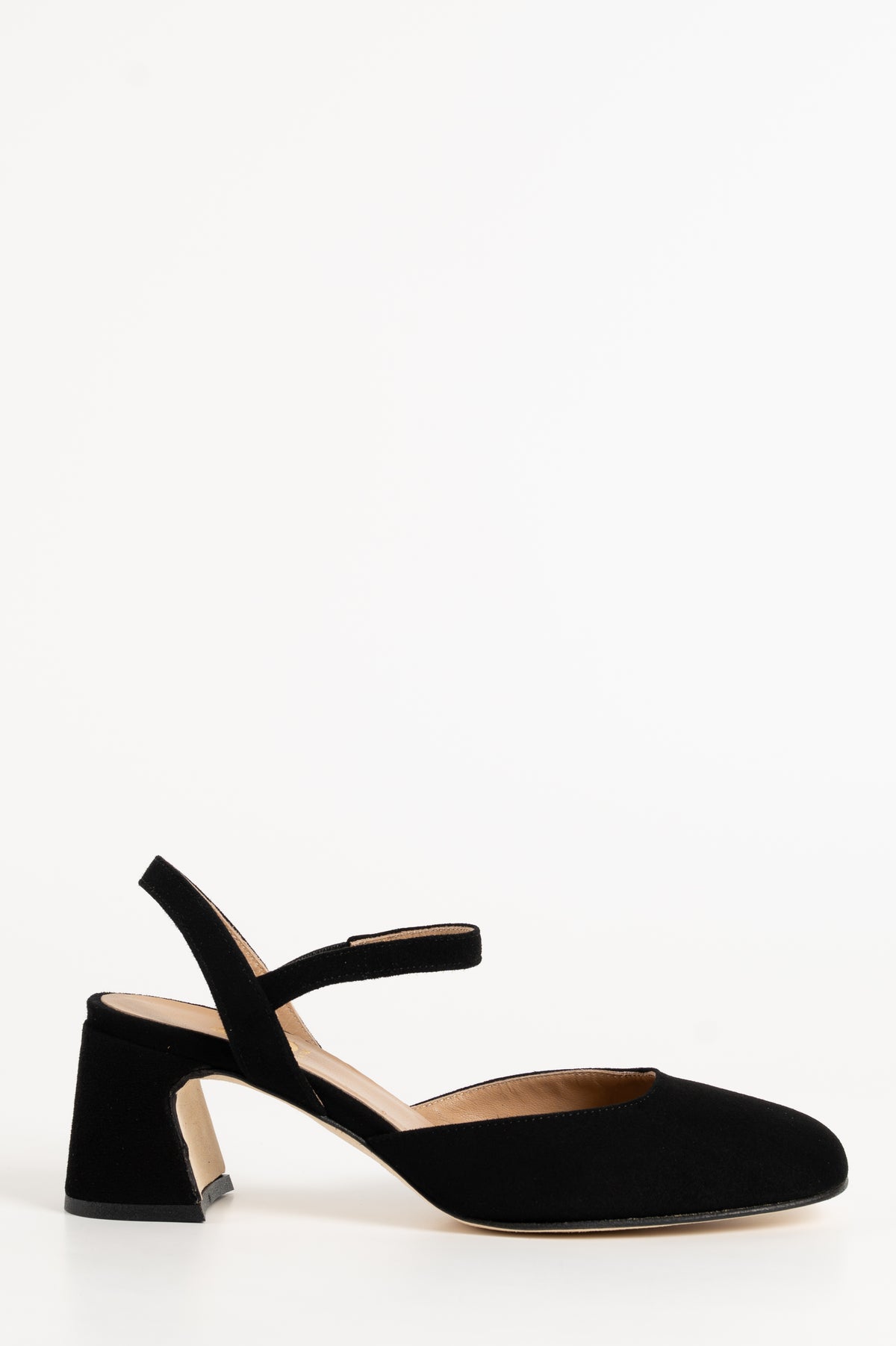Slingback Pump Claudia | Rich Black Suede
