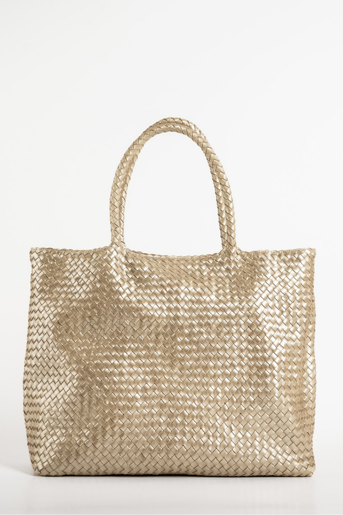 Tote Bag Class | Platino Woven Calf Leather