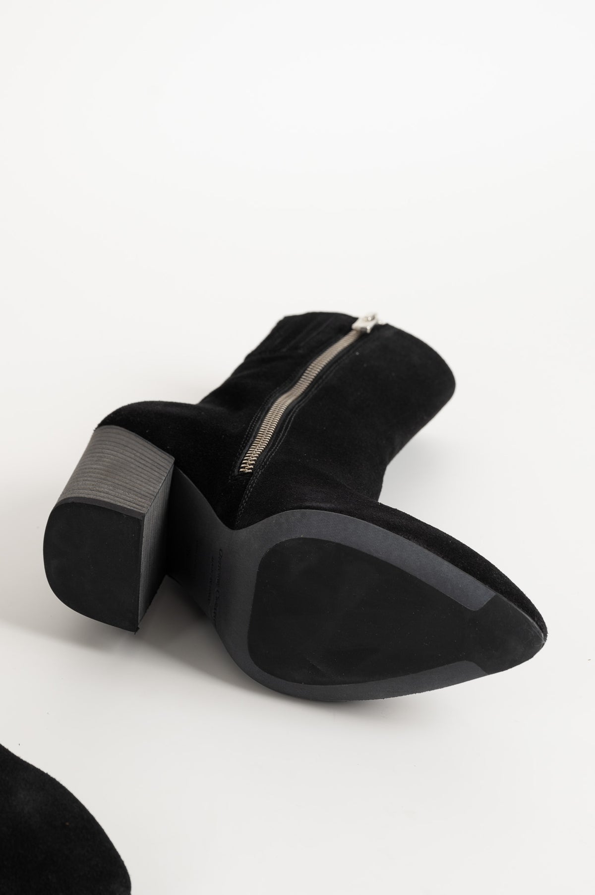 Ankle Boot Sevre | Anthracite Black Suede