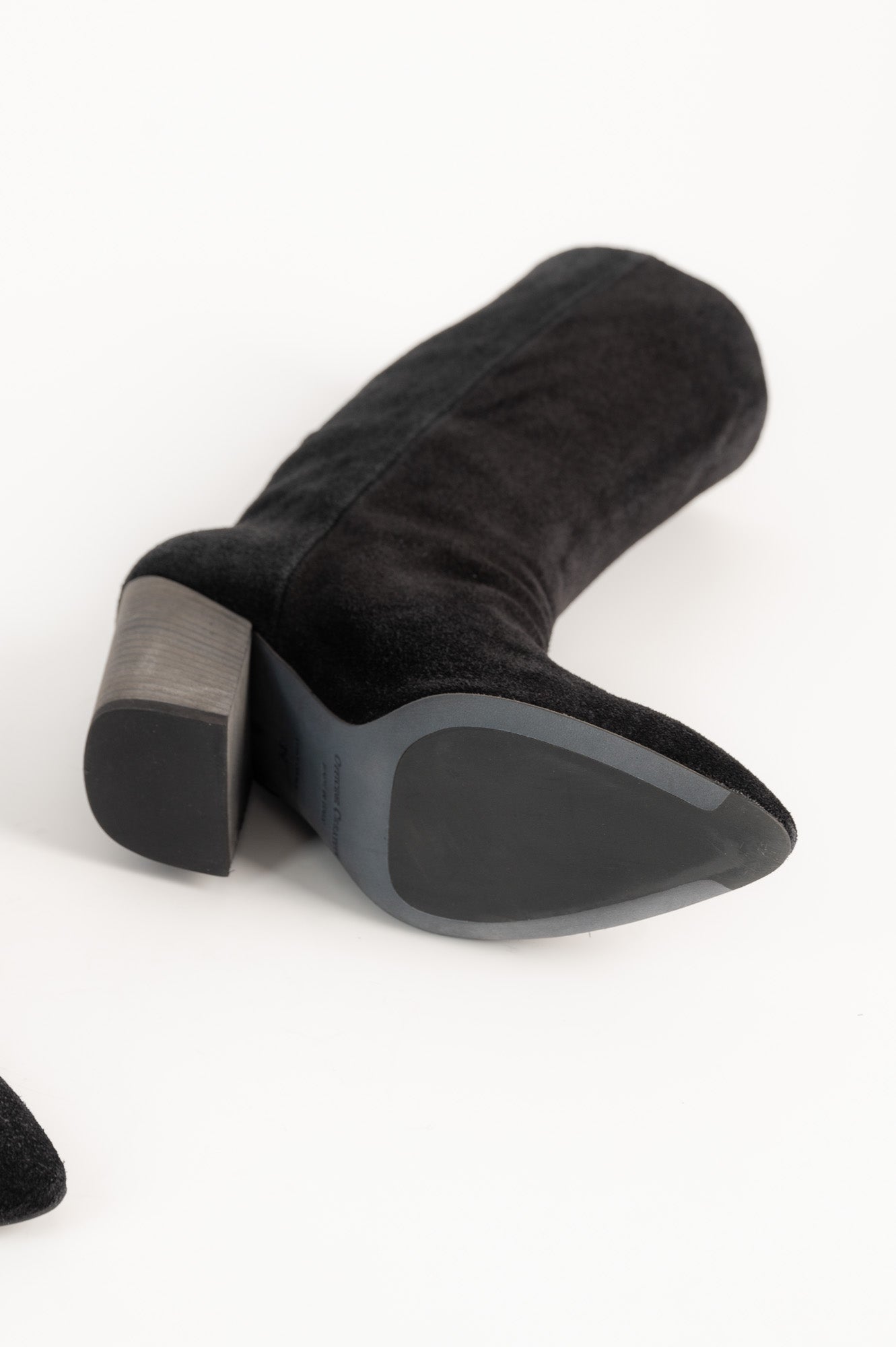 Mid-High Boot Sevre | Antracite Black Suede