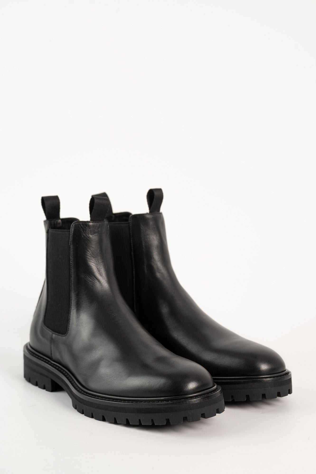 Men's Chelsea Boot Joss | Black Calf Leather