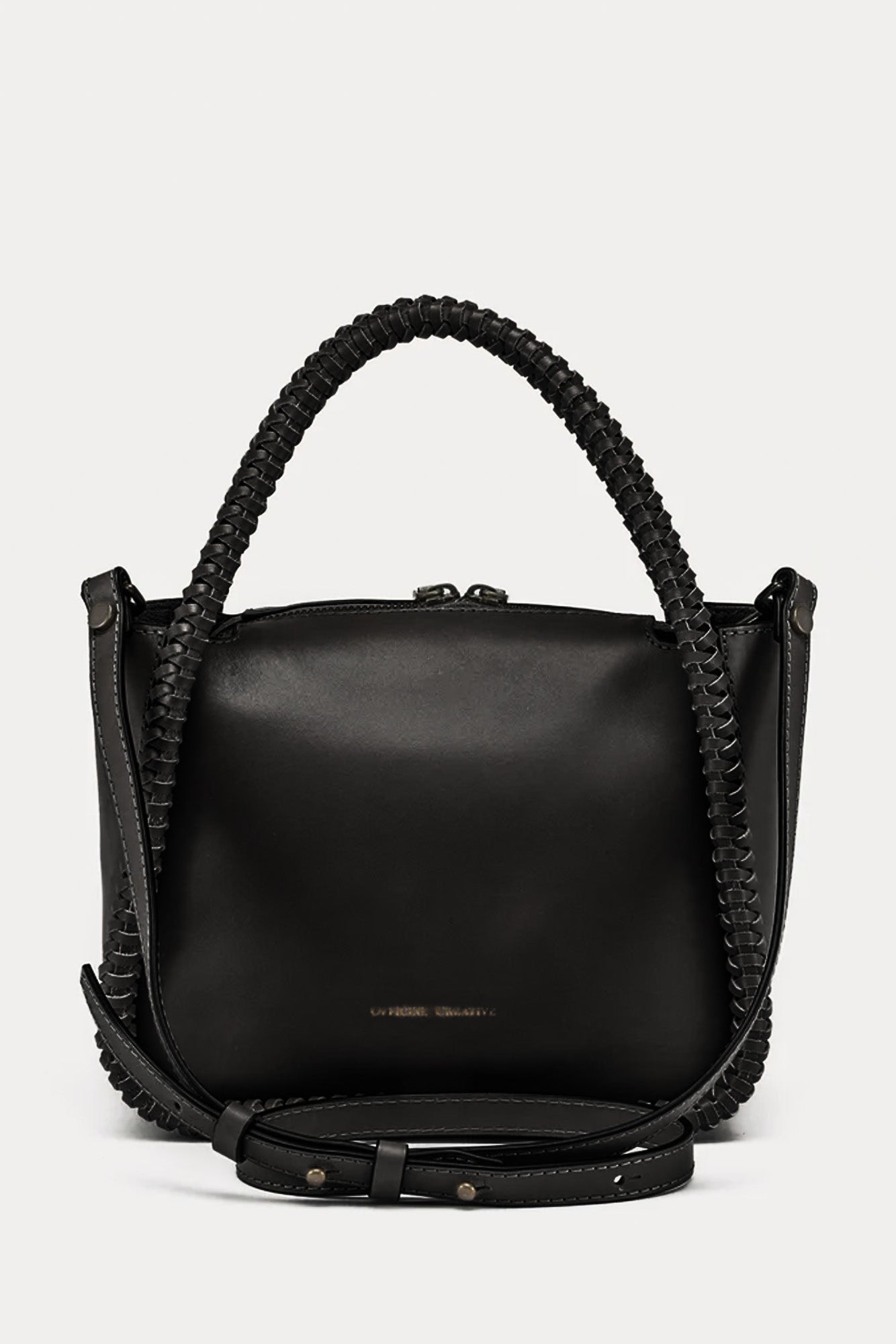 Handbag Cabala | Black Saddle Leather