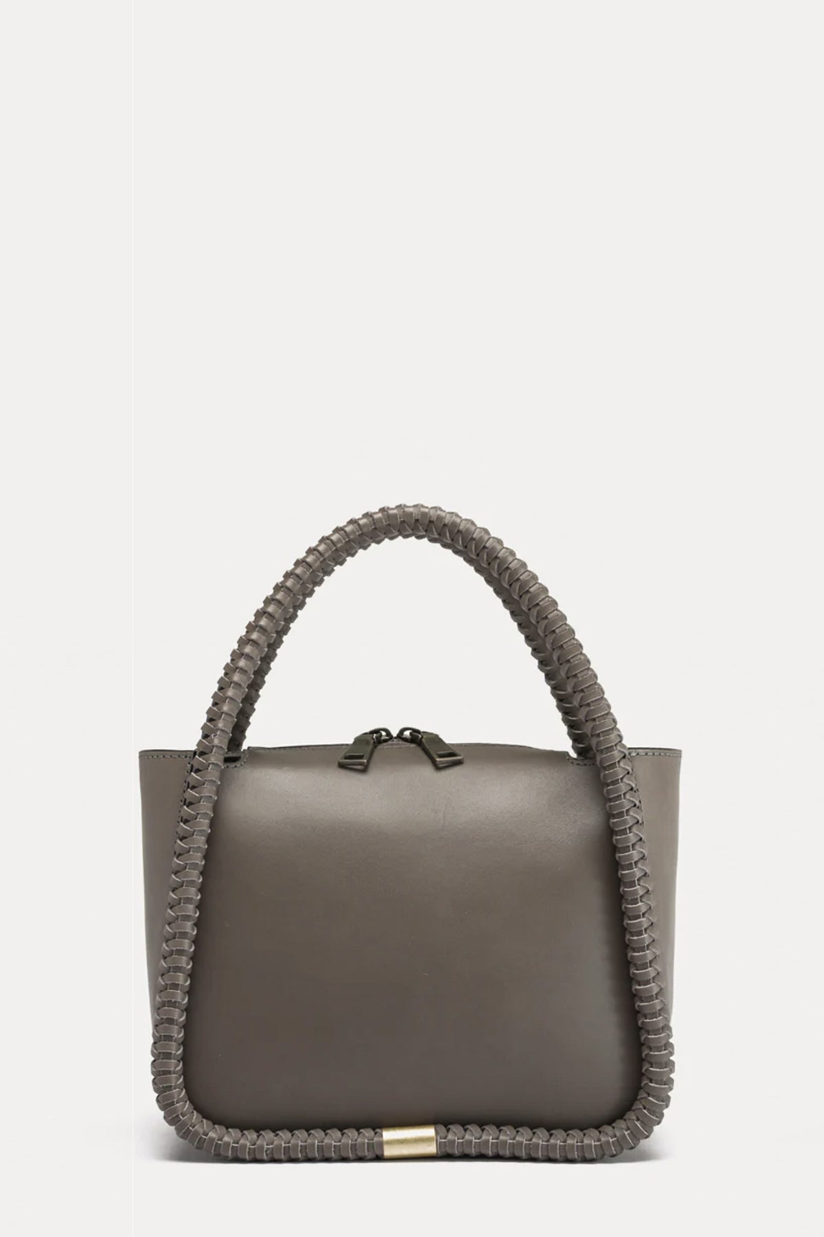 Handbag Cabala | Grey Saddle Leather