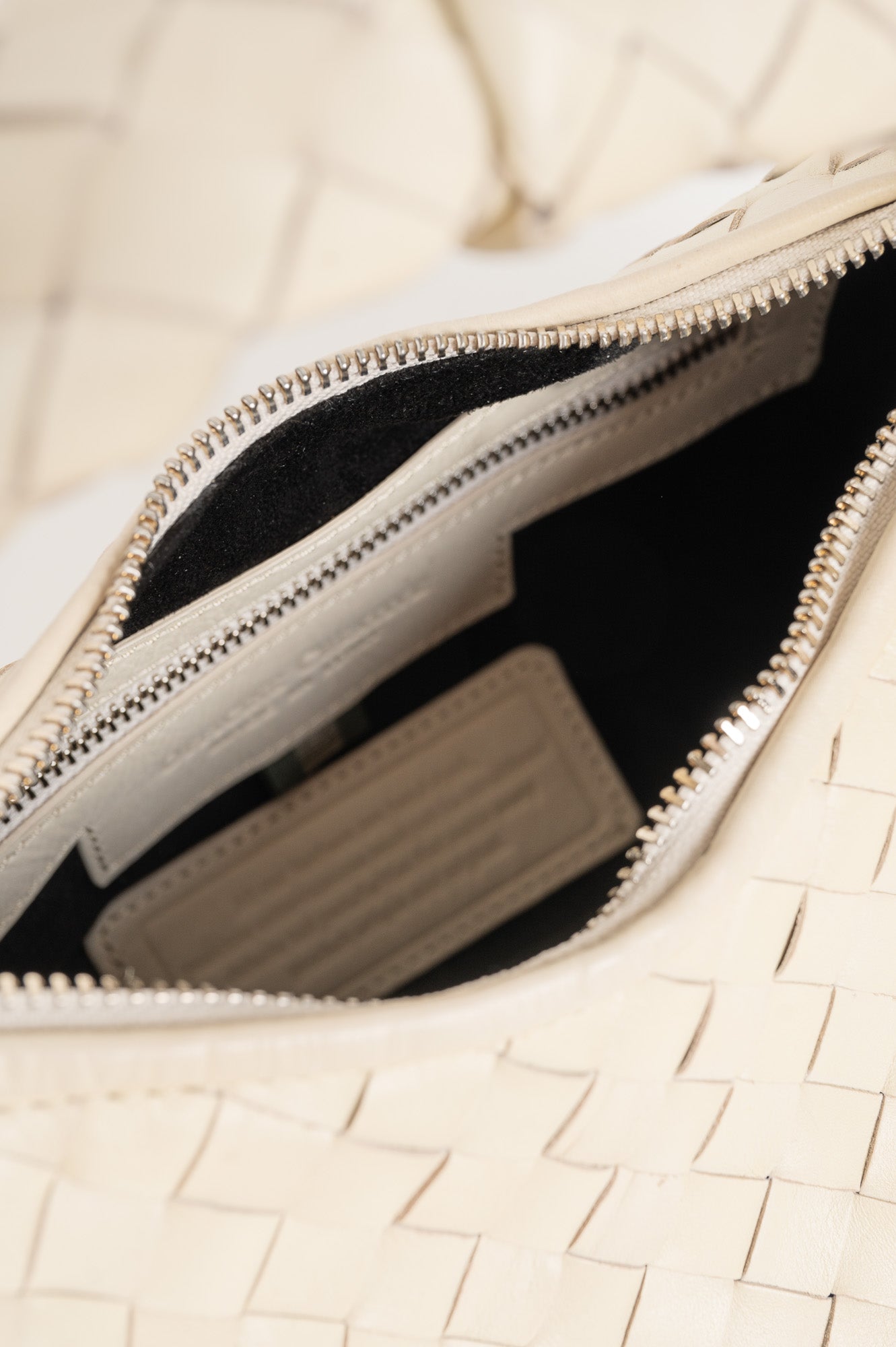 Handbag Bolina Small | Buttery White Leather