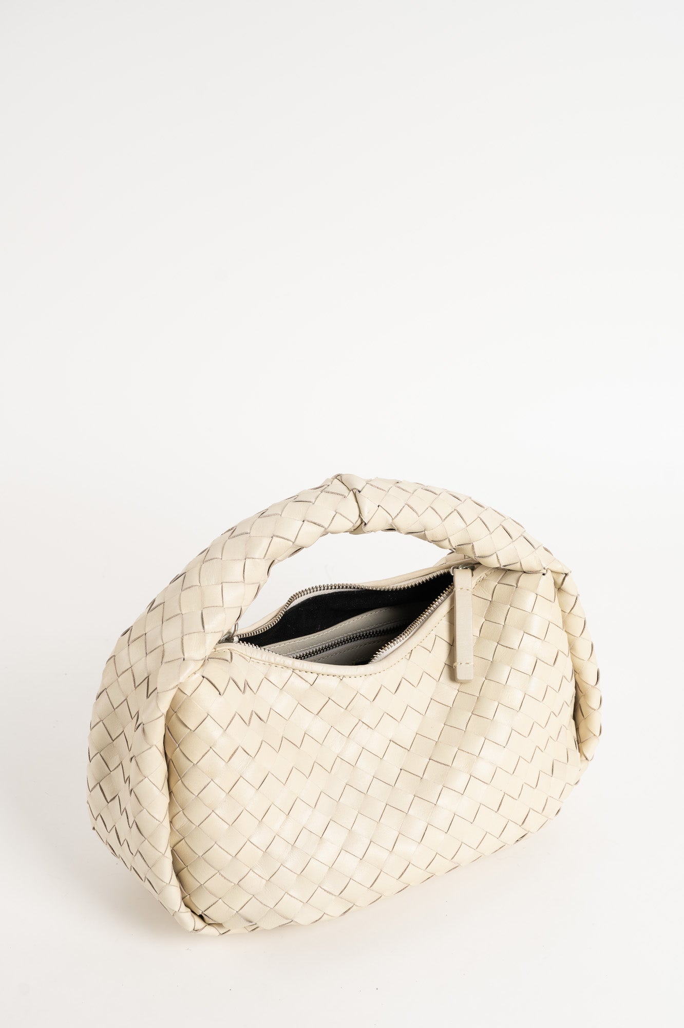 Handbag Bolina Small | Buttery White Leather