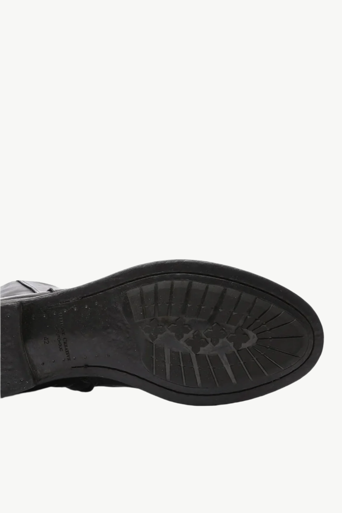 Men's Zipper Boot Hive | Black Washed Buffalo