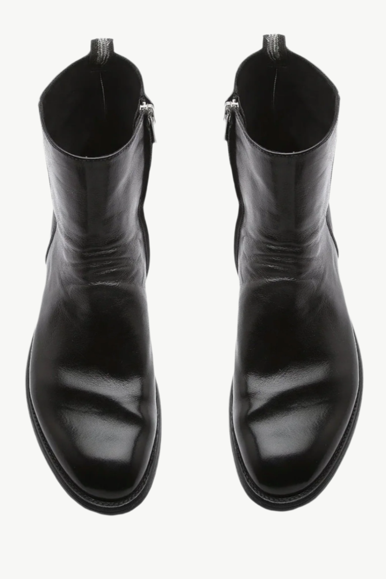 Men's Zipper Boot Hive | Black Washed Buffalo