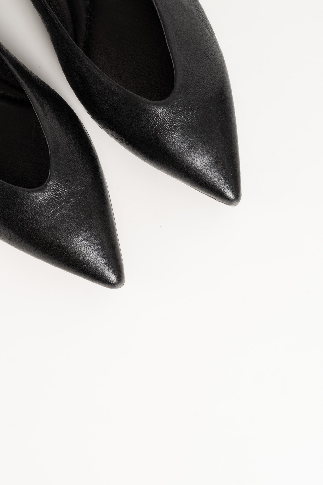 Ballet Flat Ingrid | Black Nappa Leather