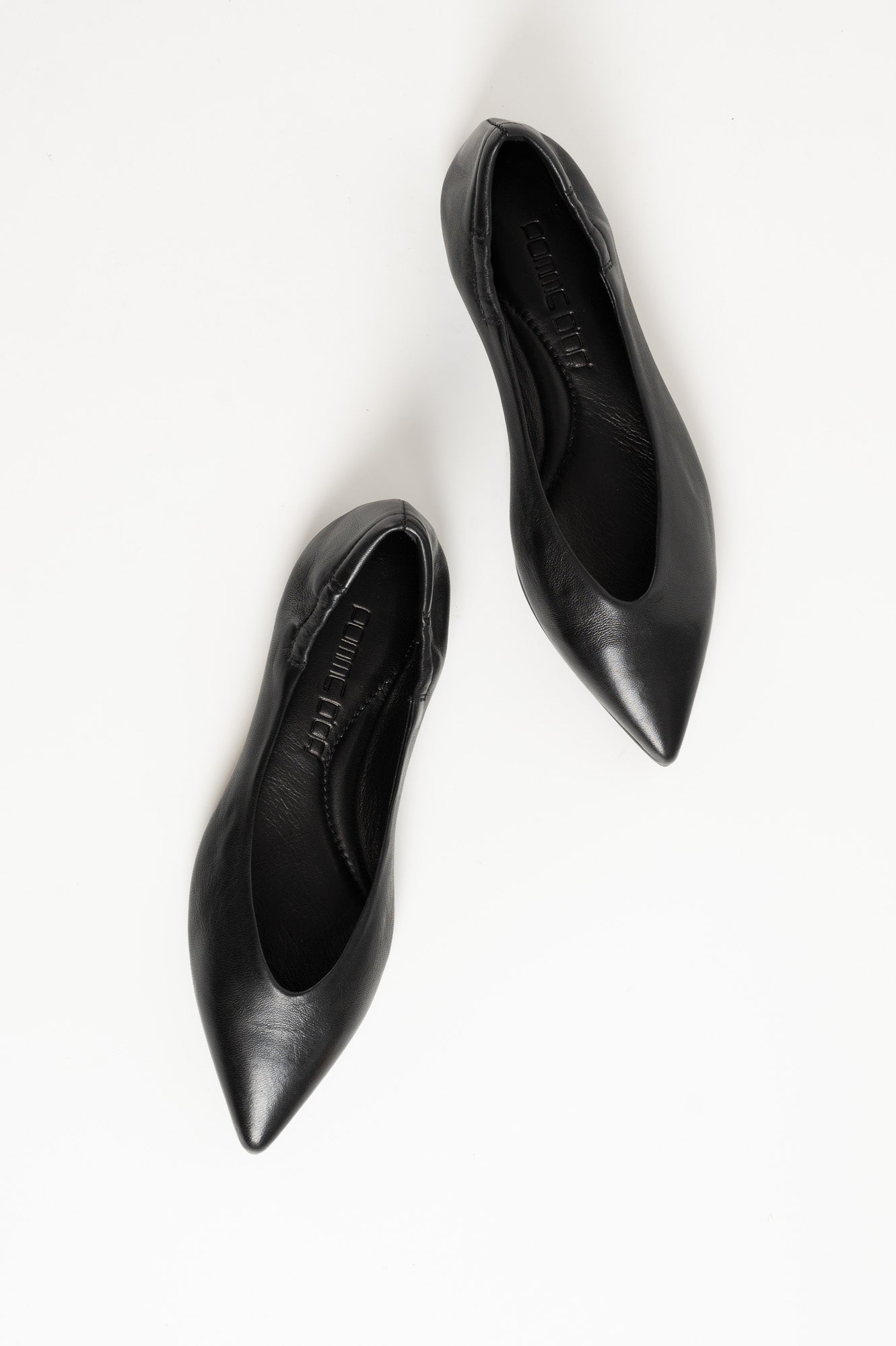 Ballet Flat Ingrid | Black Nappa Leather