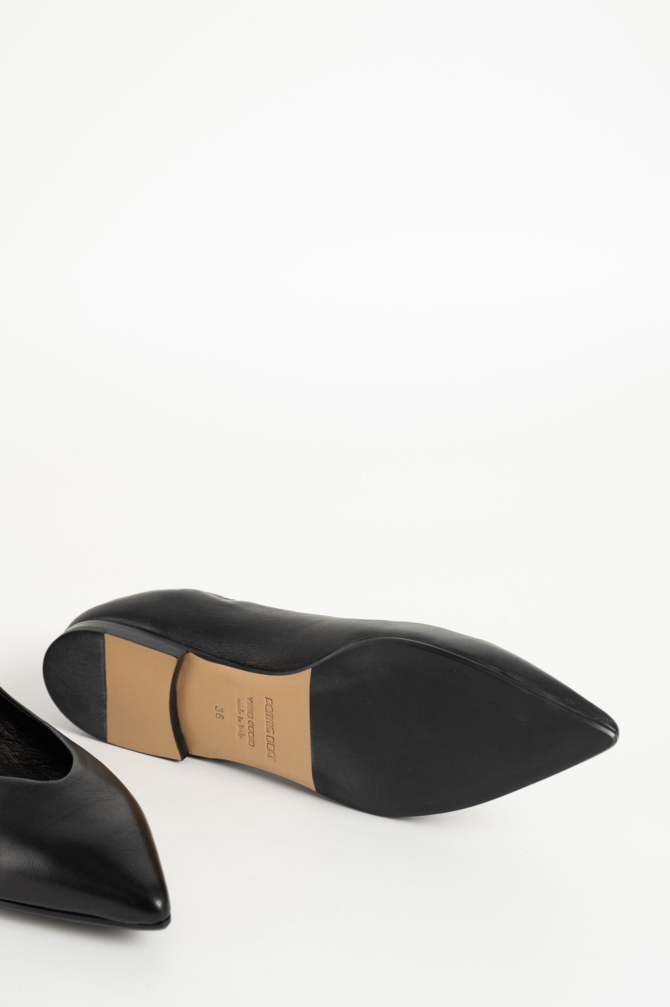 Ballet Flat Ingrid | Black Nappa Leather