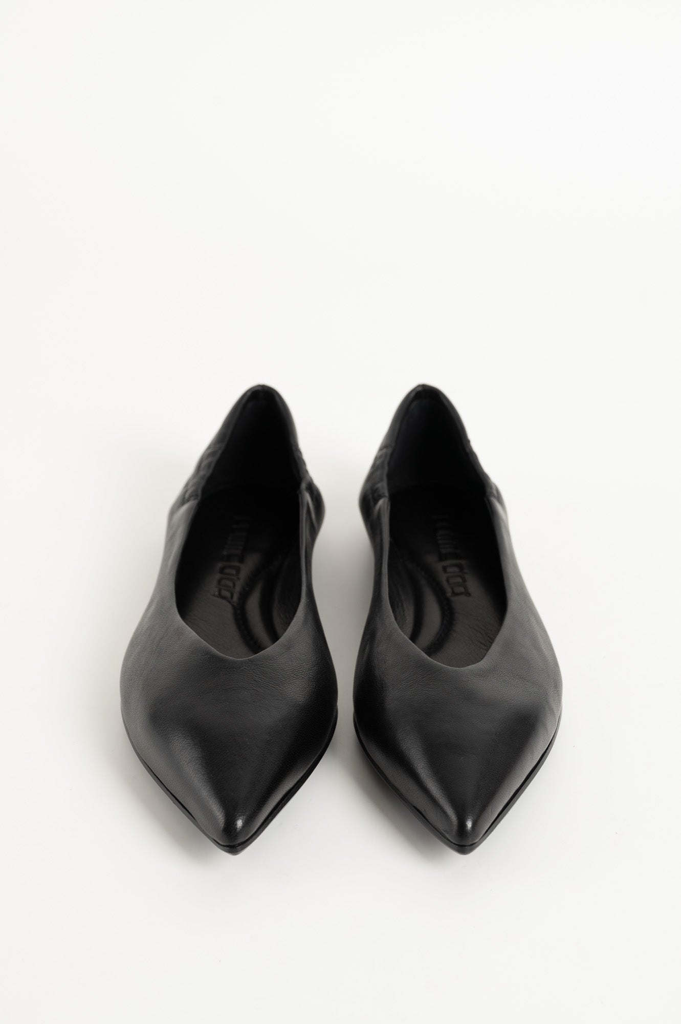 Ballet Flat Ingrid | Black Nappa Leather