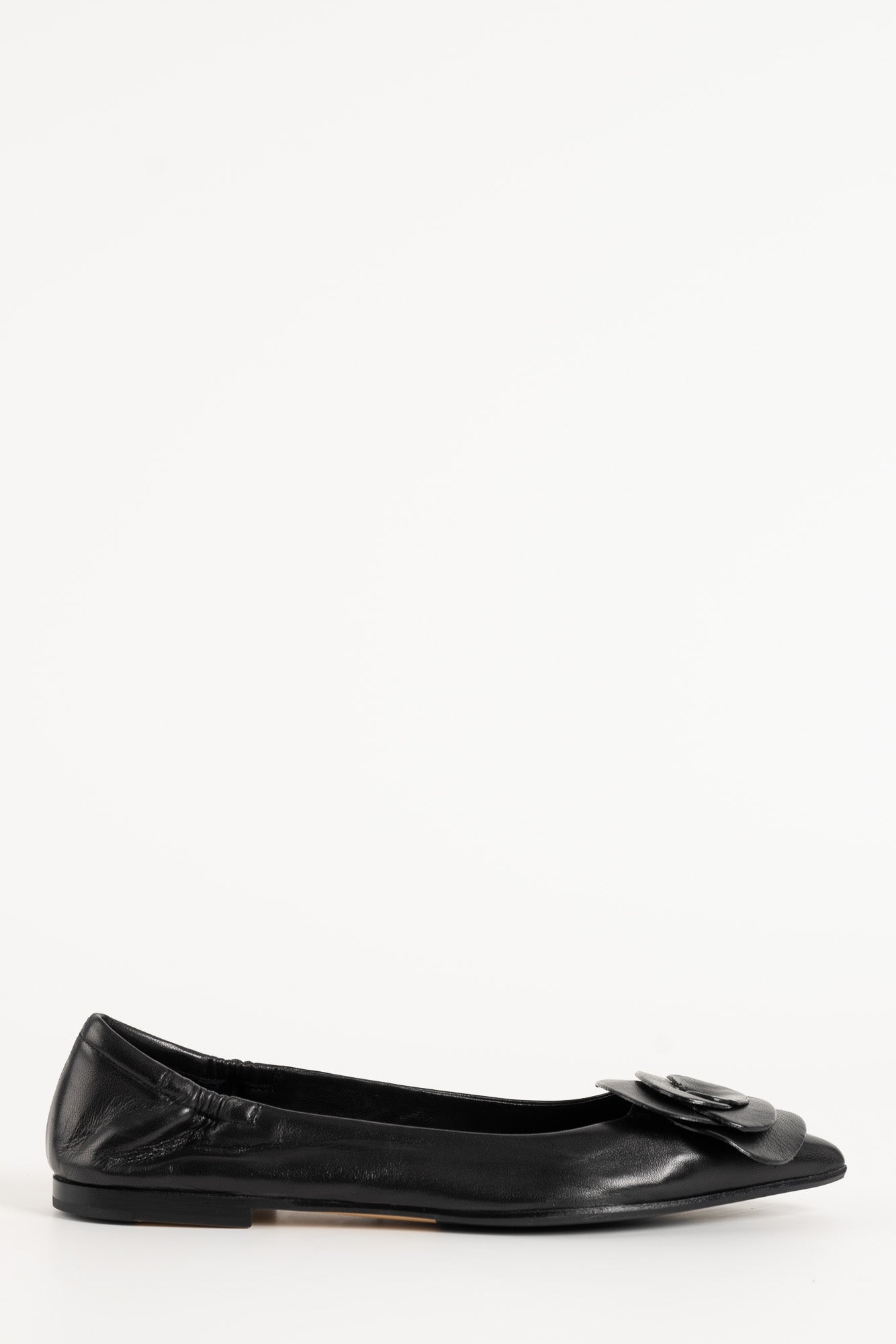 Ballet Flat Ingrid 015 | Black Nappa Leather