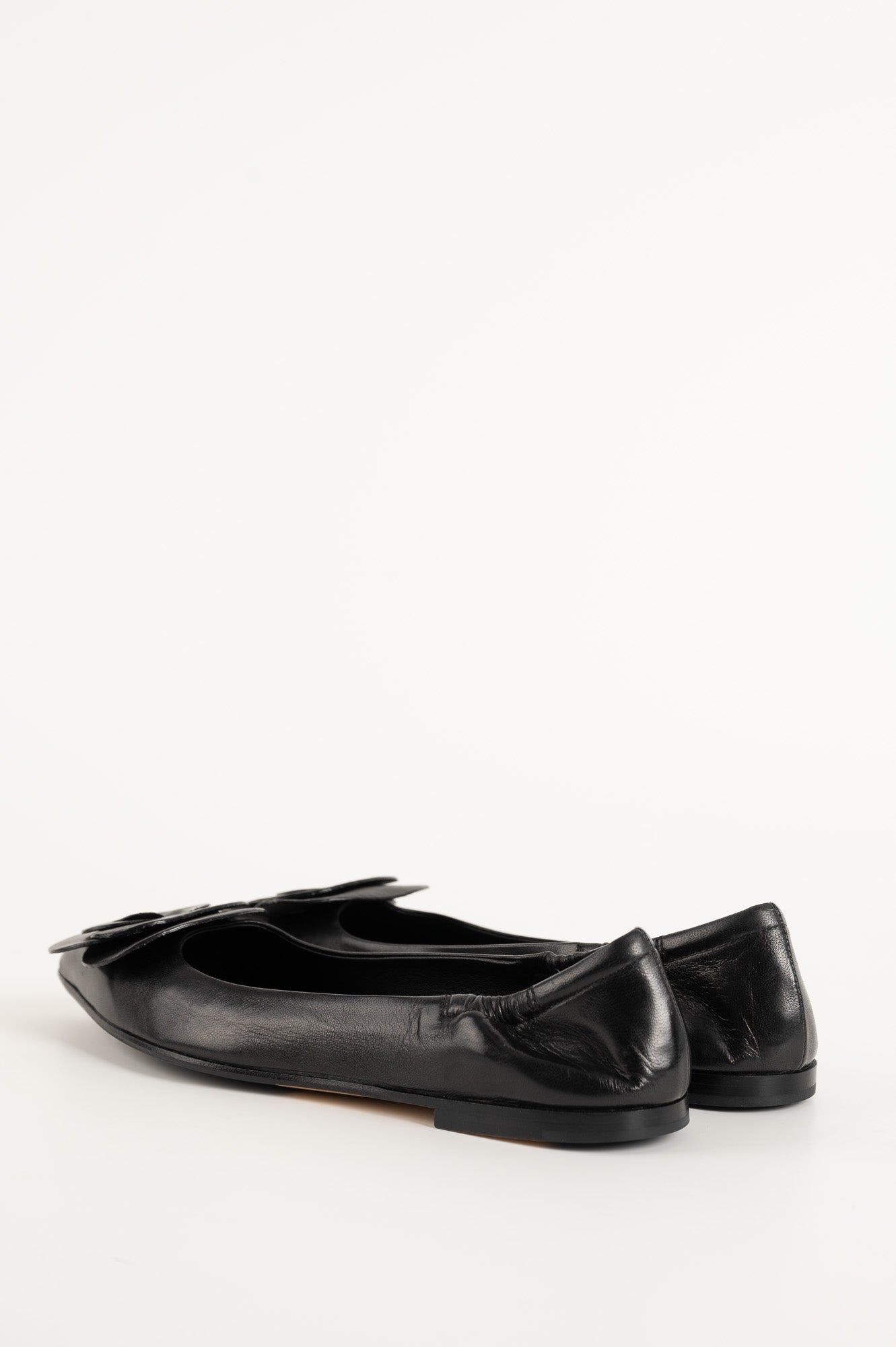 Ballet Flat Ingrid 015 | Black Nappa Leather