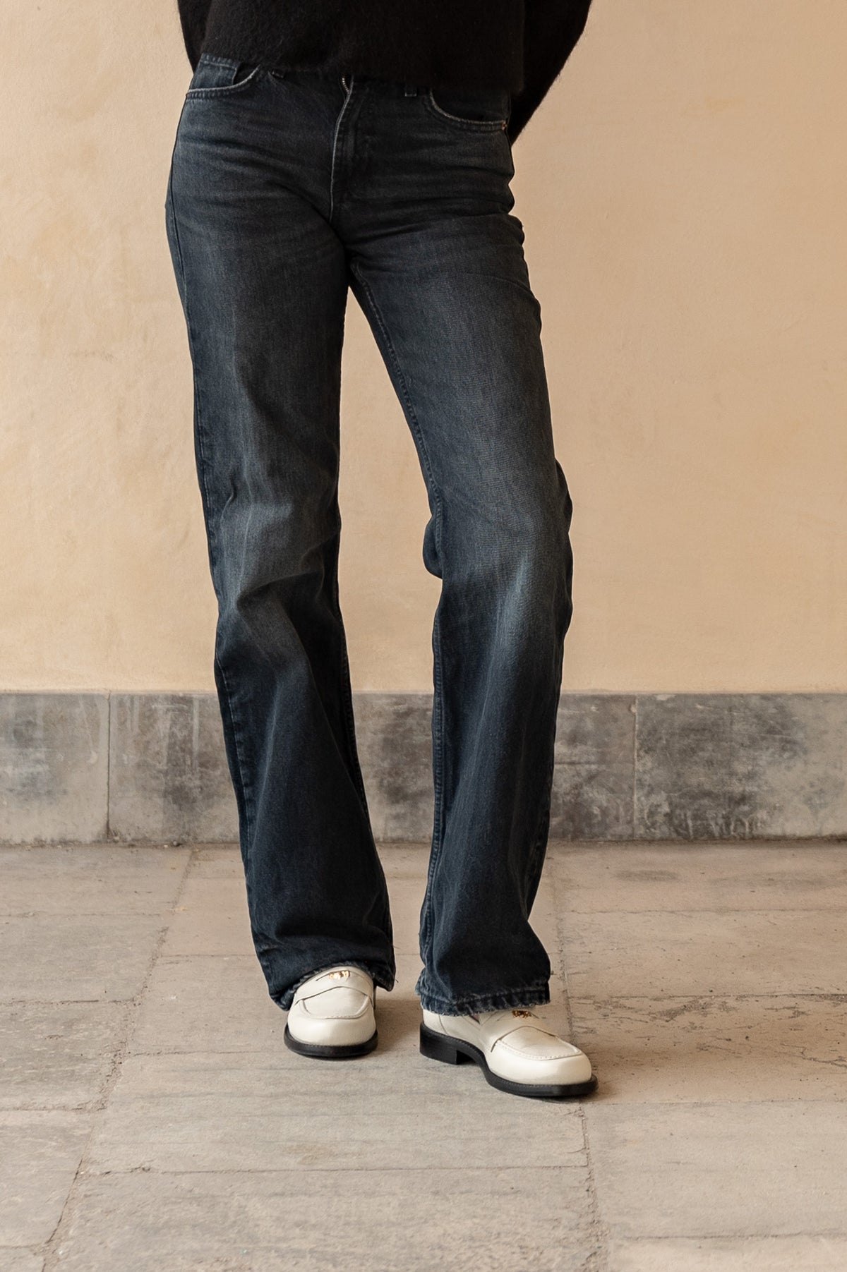 Penny Loafer Blair | Ivory White Nappa Leather