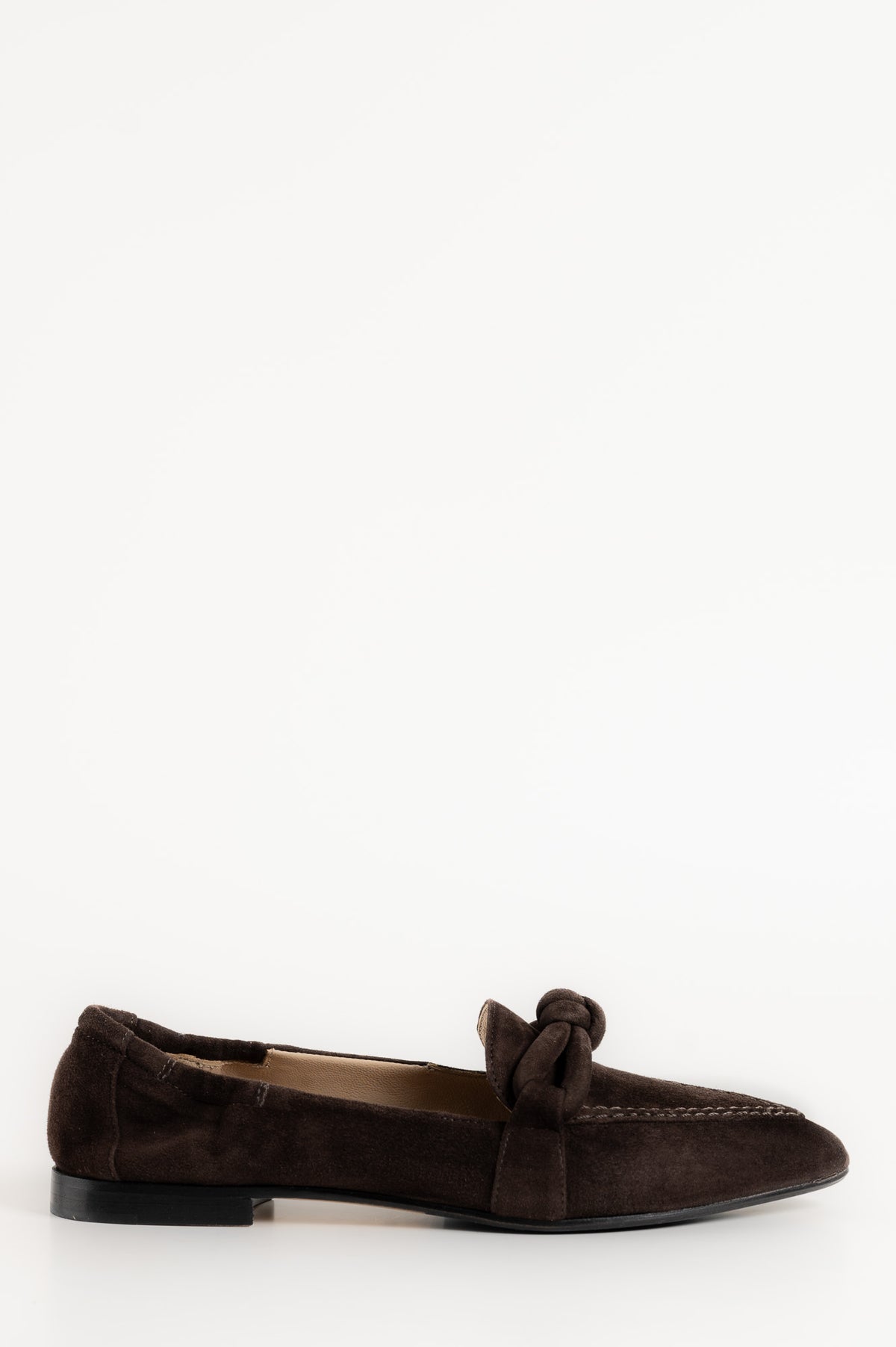 Knot Loafer Grace | Coffee Brown Suede