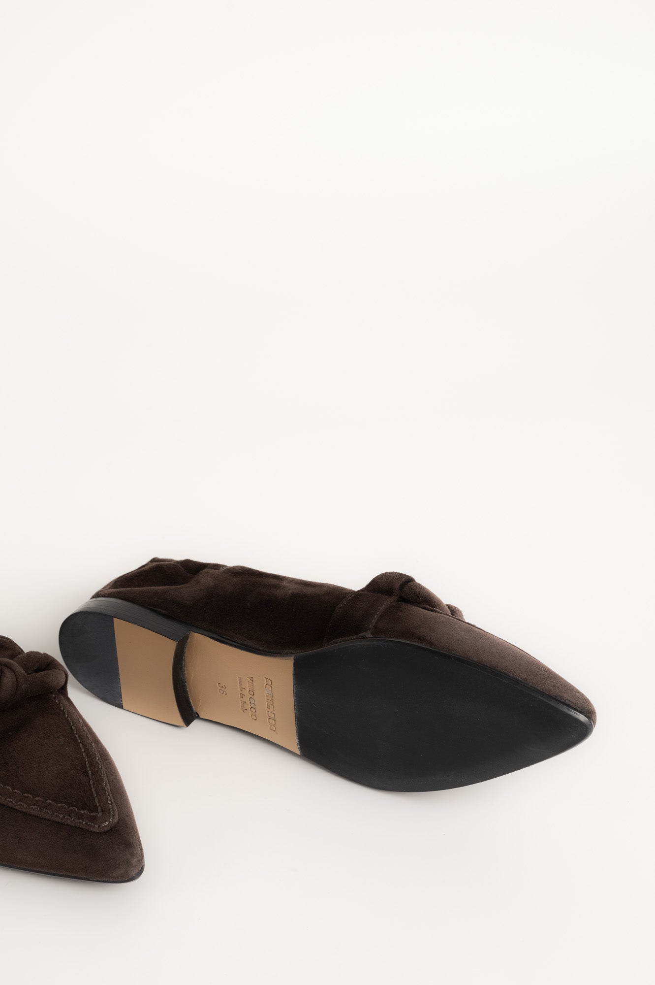 Knot Loafer Grace | Coffee Brown Suede