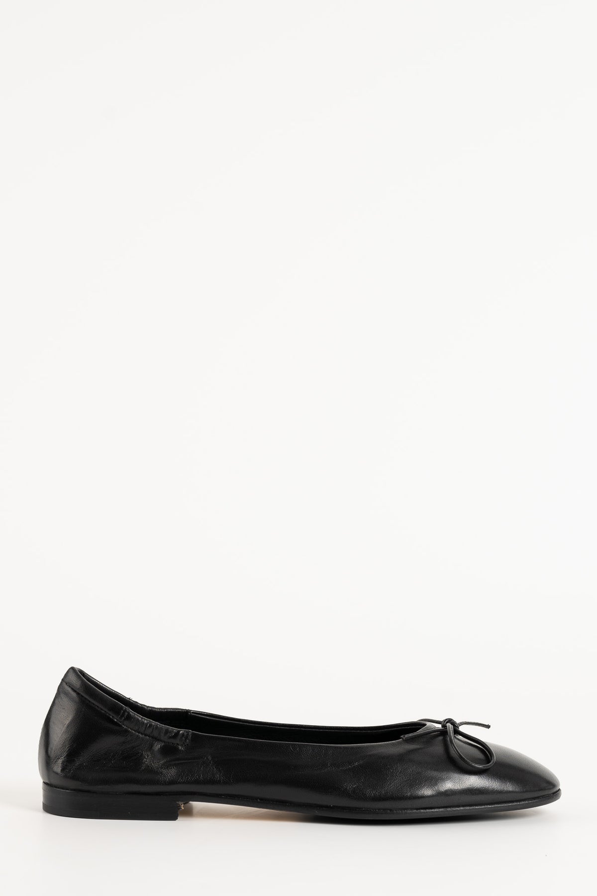 Ballet Flat Giorgia | Black Nappa Leather