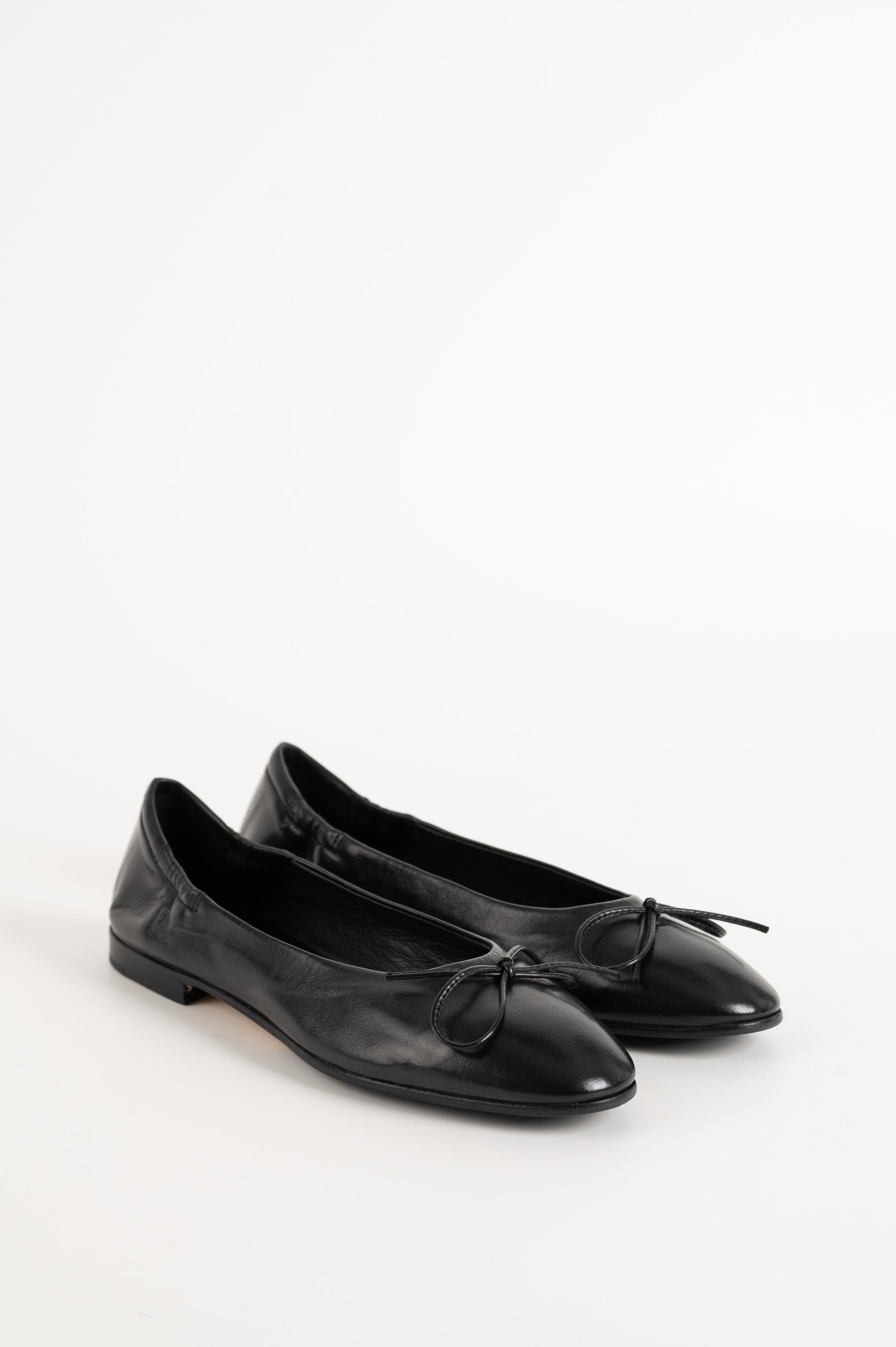 Ballet Flat Giorgia | Black Nappa Leather