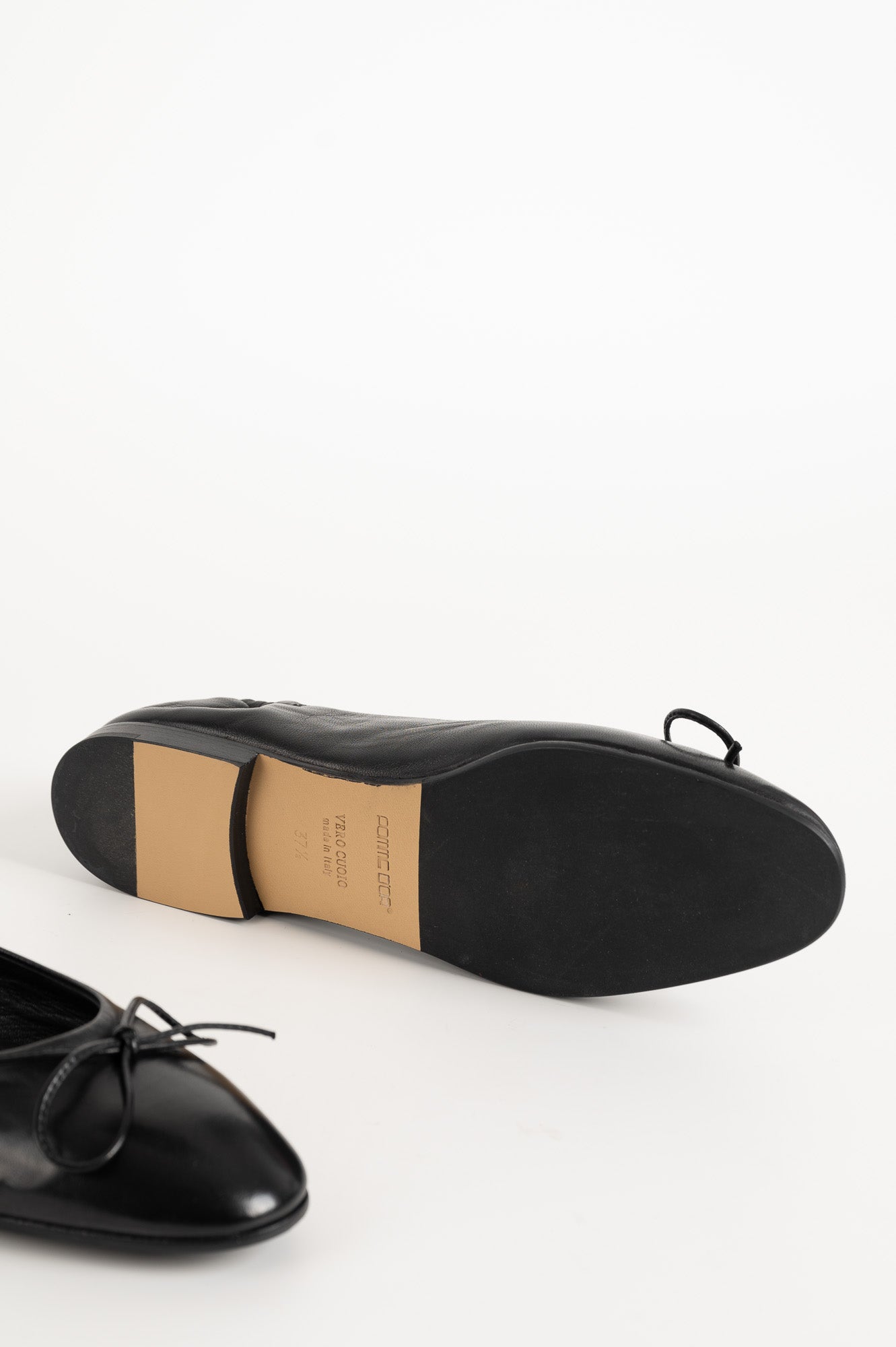 Ballet Flat Giorgia | Black Nappa Leather