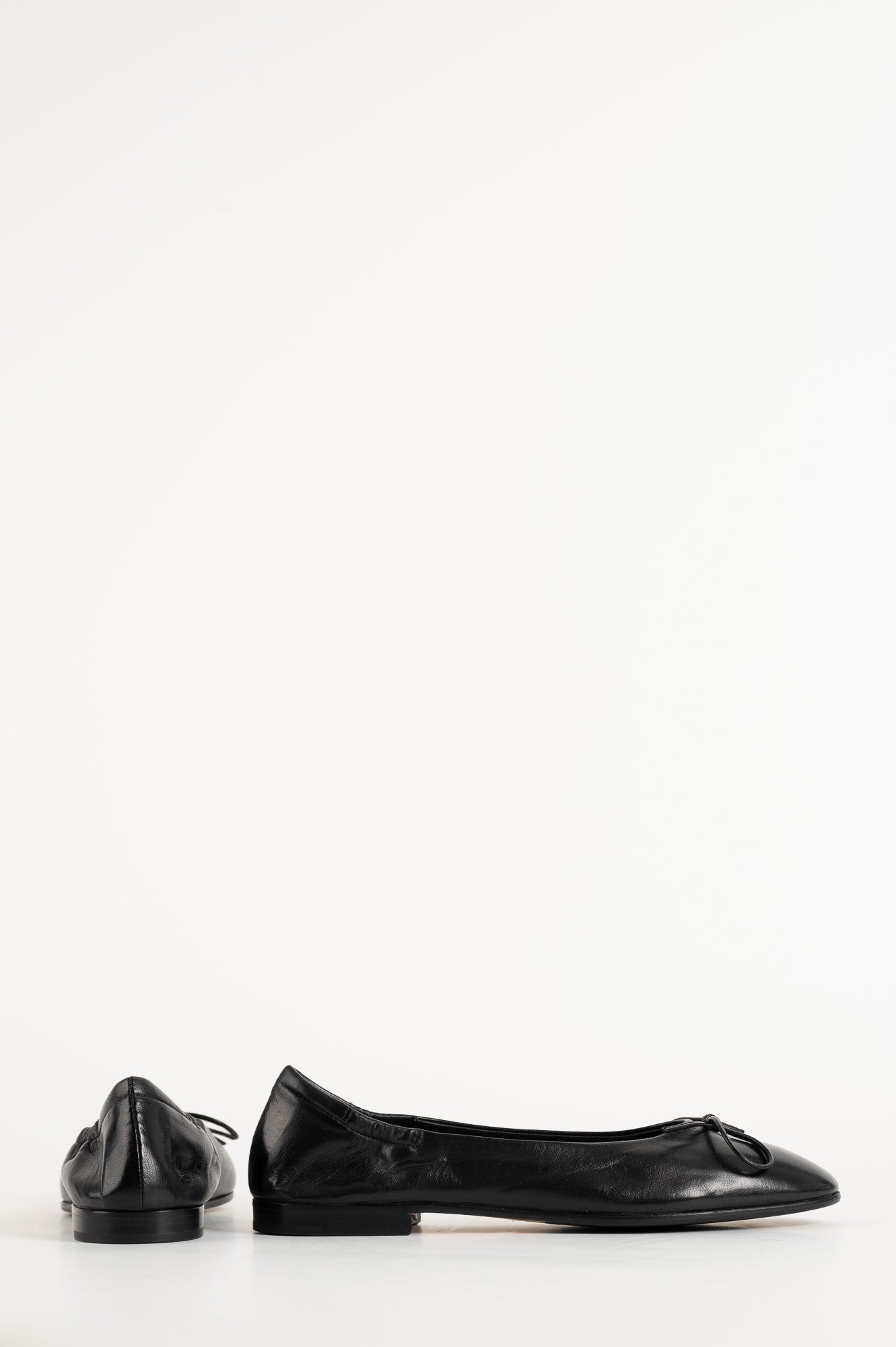 Ballet Flat Giorgia | Black Nappa Leather