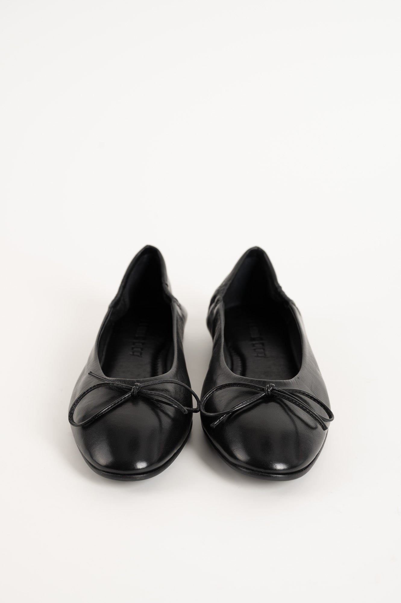 Ballet Flat Giorgia | Black Nappa Leather