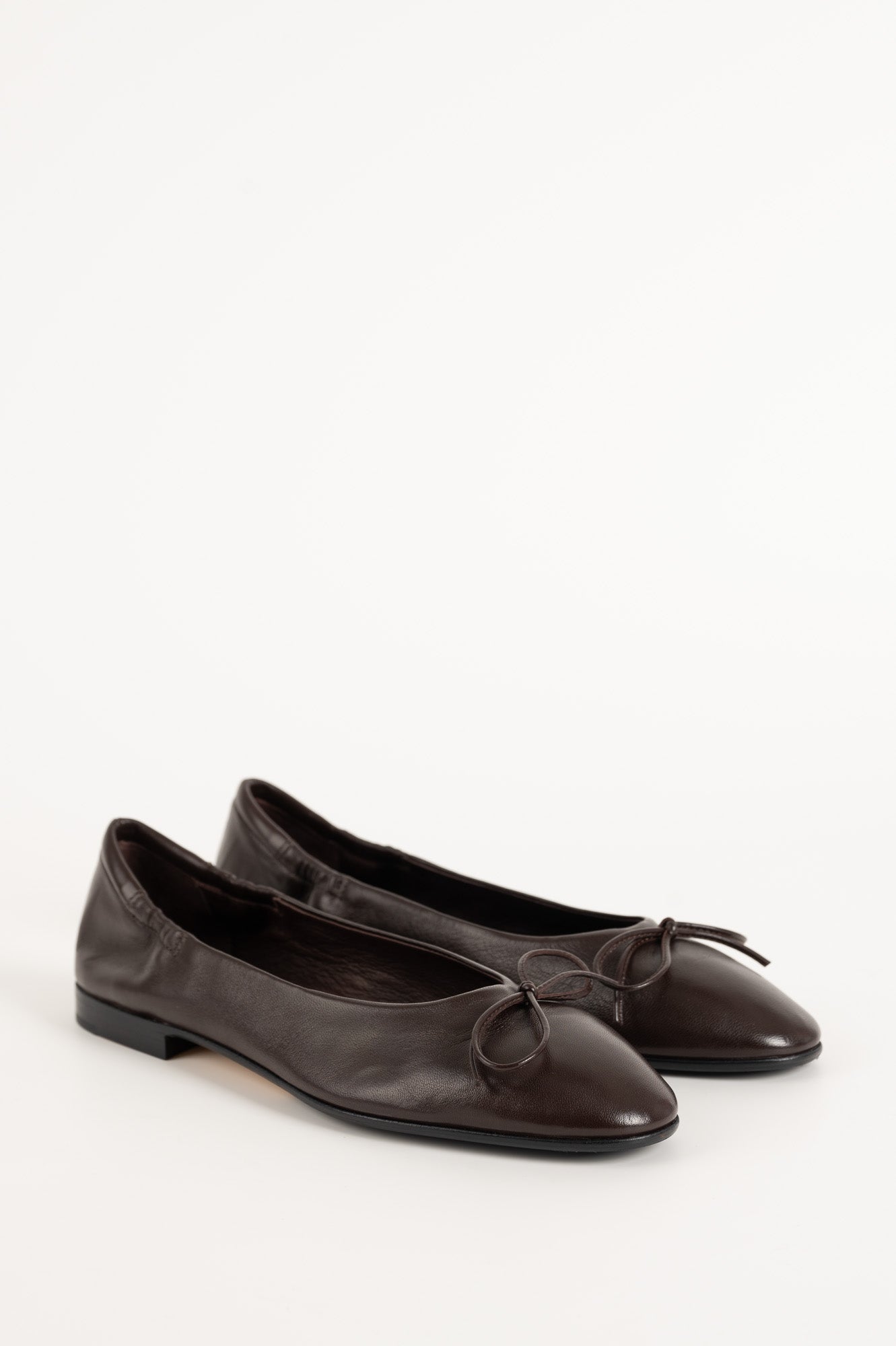 Ballet Flat Giorgia | Brown Nappa Leather