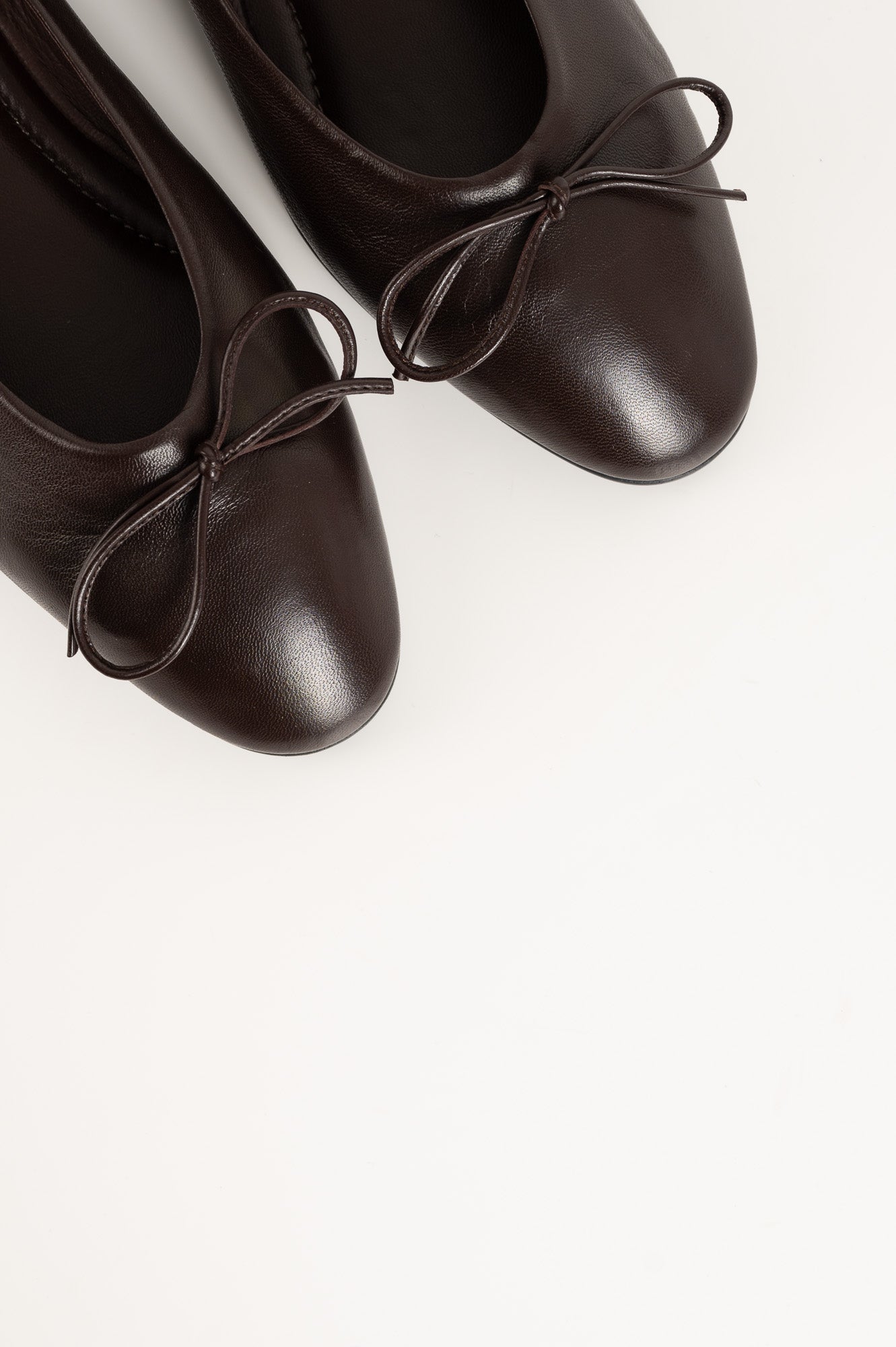 Ballet Flat Giorgia | Brown Nappa Leather