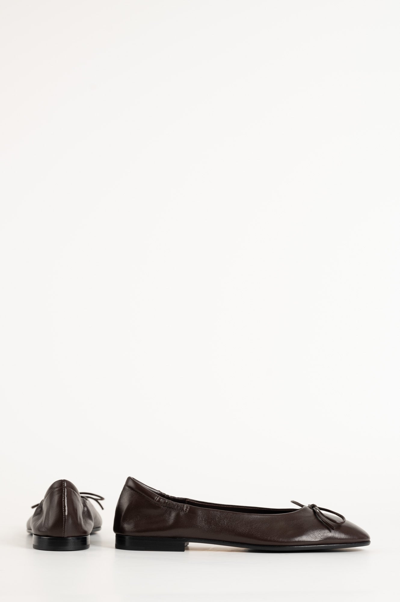 Ballet Flat Giorgia | Brown Nappa Leather