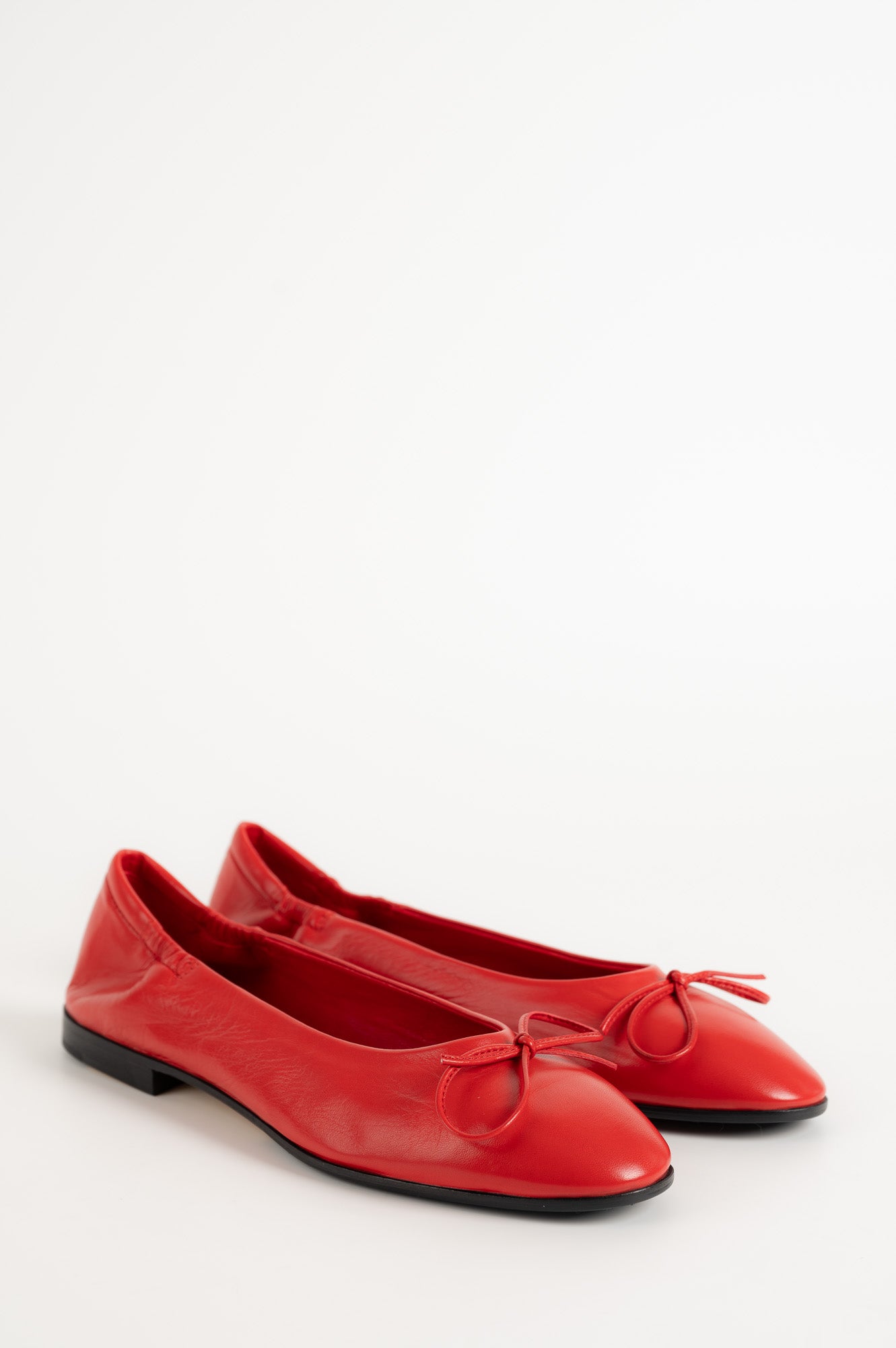 Ballet Flat Giorgia | Red Nappa Leather